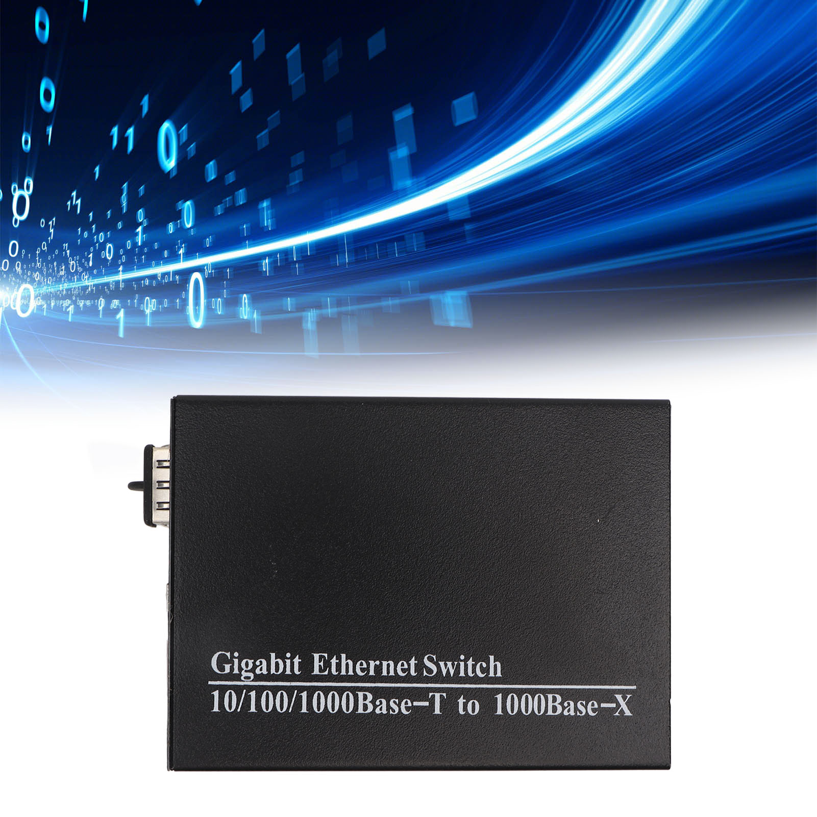 Fiber Transceiver Gigabit SFP To RJ45 Compatibility Optical Media Converter ZZ1 - Picture 20 of 21