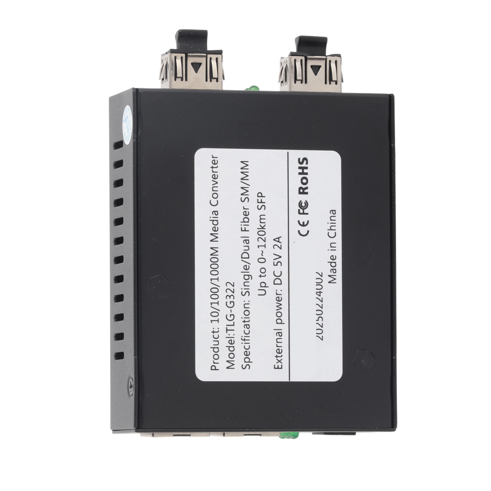 Fiber Transceiver Plug And Play Up To 120km SFP To RJ45 Fiber Media Converter FY - Afbeelding 25 van 31