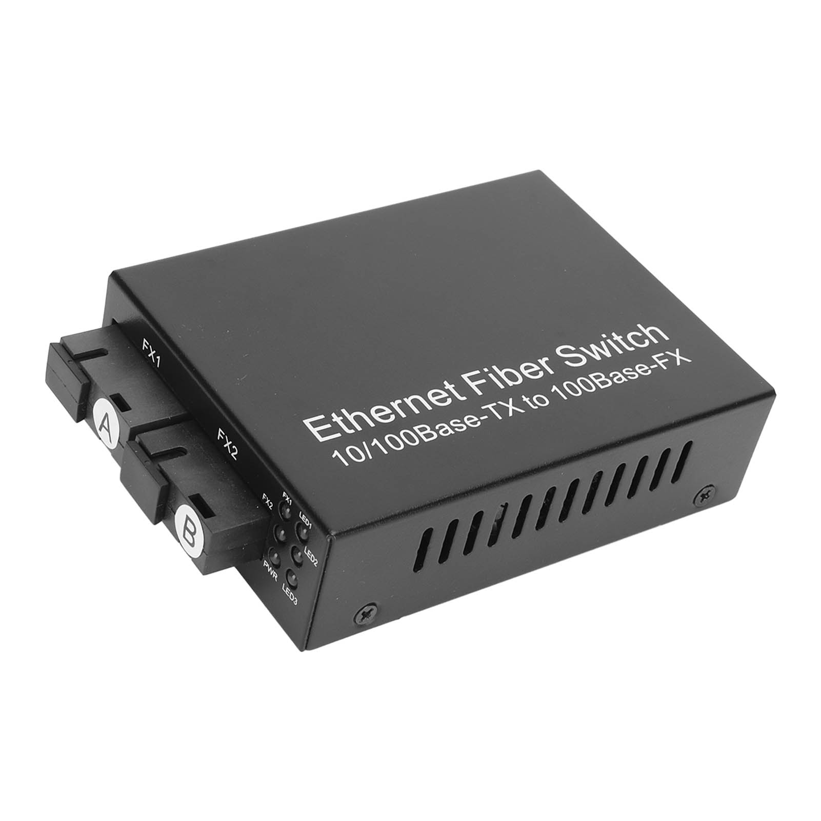 Ethernet Media Converter 100Mbps SC Single Fiber Singlemode RJ45 Port Fiber E DB - Photo 14/21