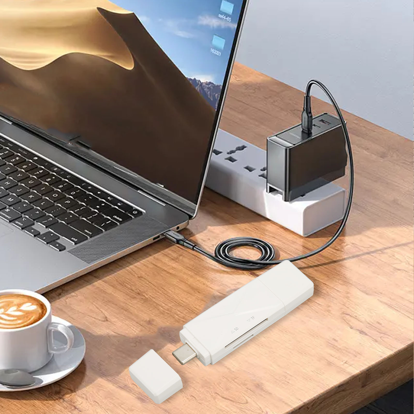 3 In 1 USB Storage Card Reader USB C USB 3.0 MICRO USB Portable Storage Card FY - Afbeelding 24 van 29
