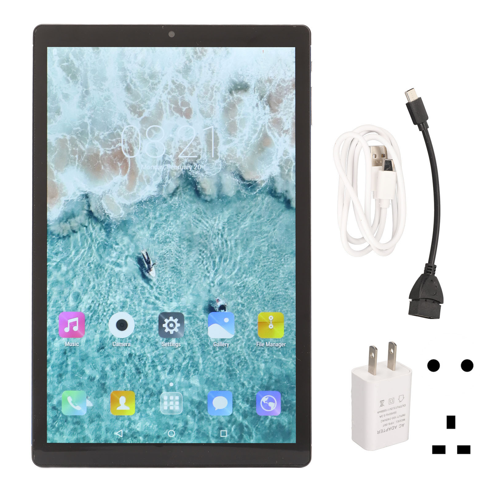 10.1in Tablet HD Display 4GB RAM 64GB ROM 2.4GHz 5GHz WiFi 3 Card Slots Dual Fit - Bild 27 von 29