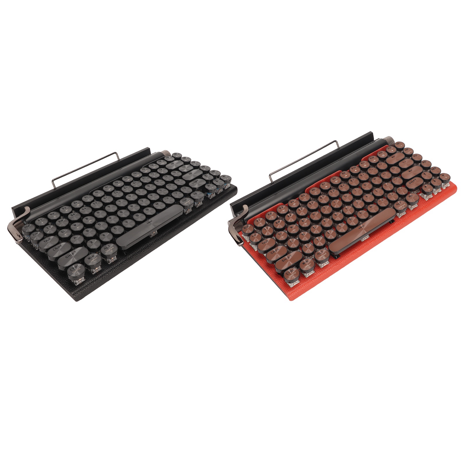 83 Keys BT Mechanical Keyboard Colorful RGB Backlight Wireless Retro Typewrit CB - Bild 27 von 30