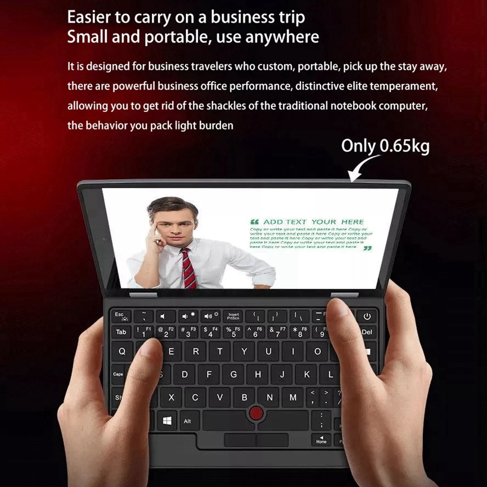 Mini Laptop 7 Inch Touch Screen 12GB RAM Dual Band WiFi Front Camera USB3. ZOK - Picture 27 of 39