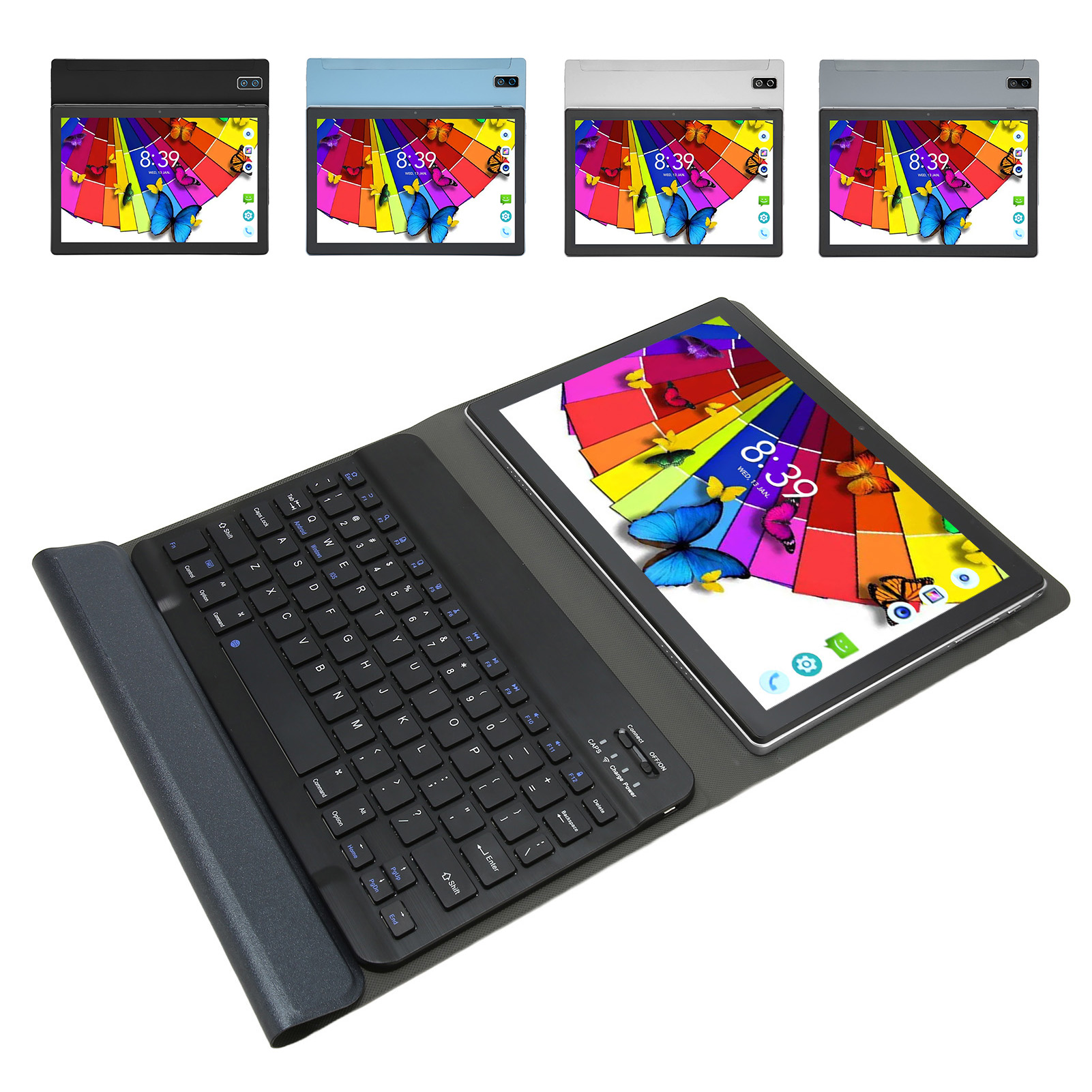 10in Tablet With Keyboard PU Leather Case 8GB 128GB 5G WiFi Front 5MP Rear 1 - Photo 21/21