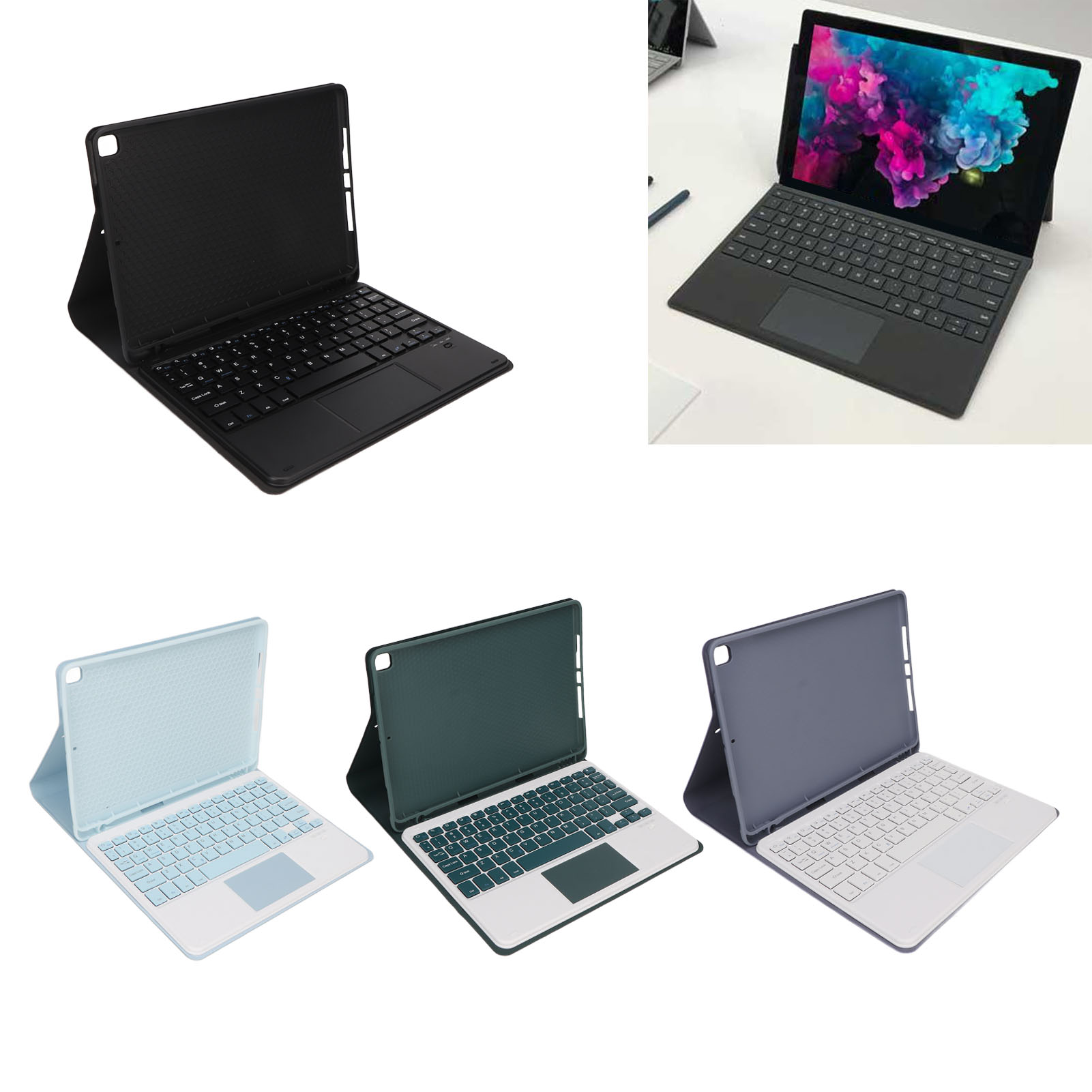 Tablet Case With Keyboard For Tablet Air3 10.5in For Tablet Pro 10.5i FY - Afbeelding 23 van 34