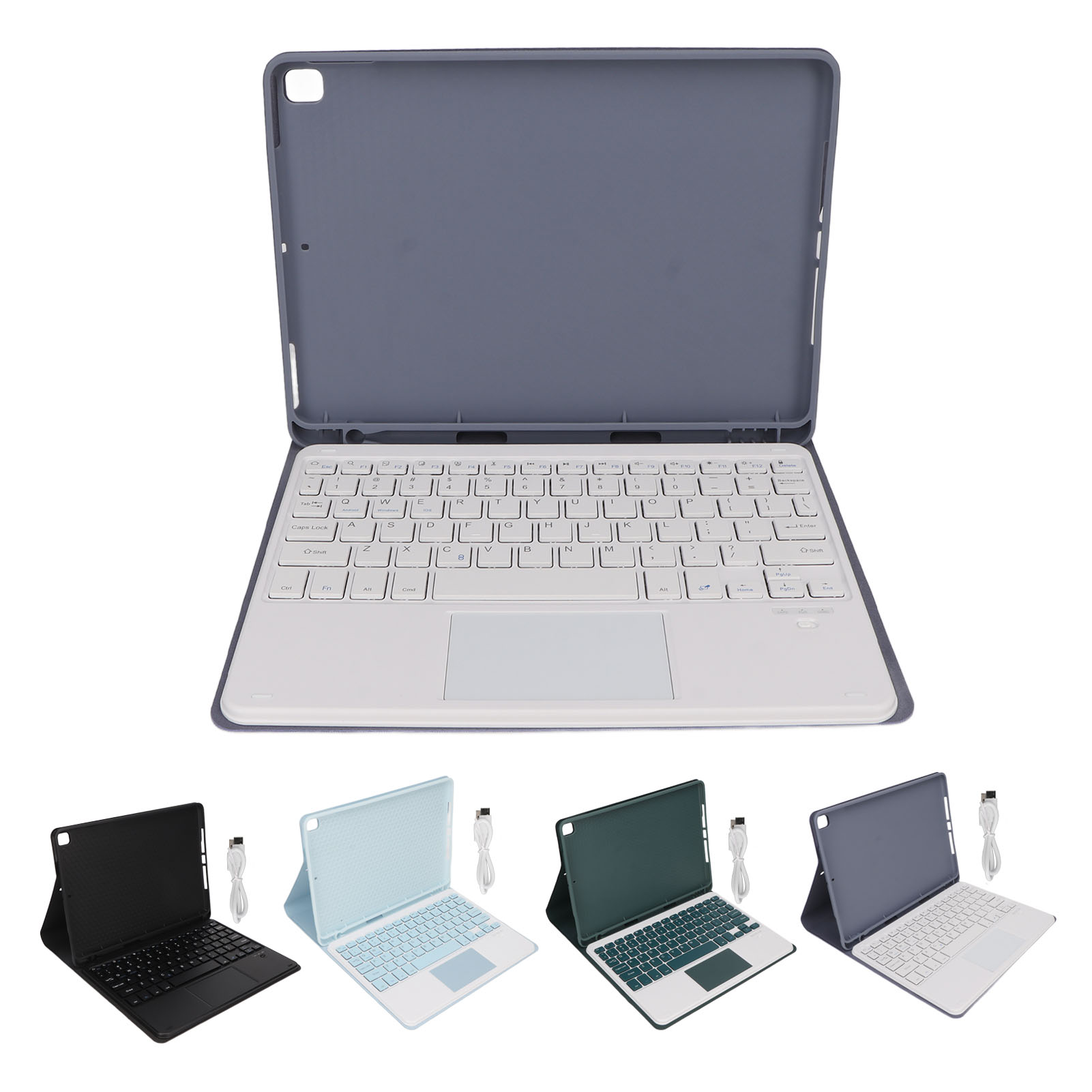Tablet Case With Keyboard For Tablet Air3 10.5in For Tablet Pro 10.5i FY - Afbeelding 24 van 34