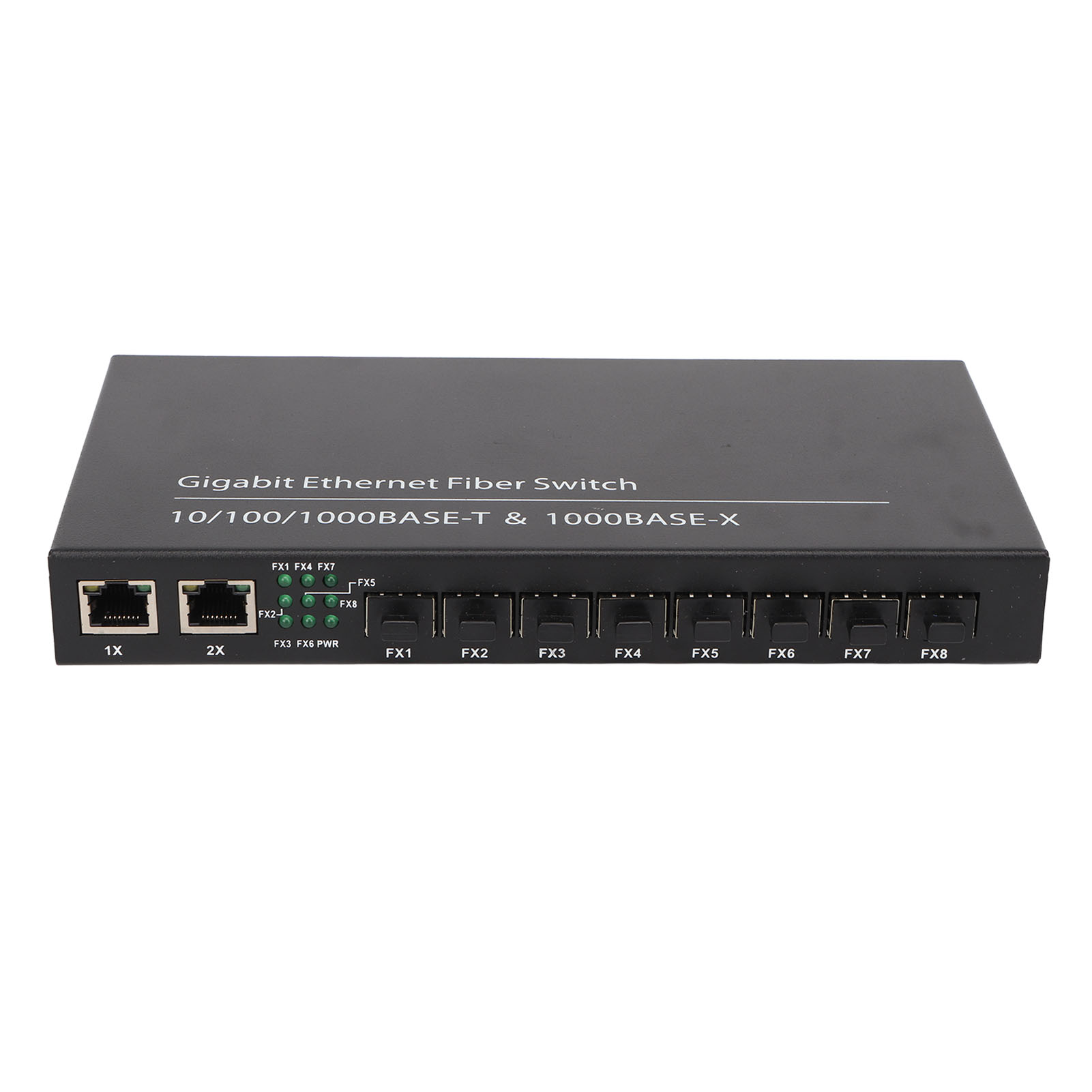 Gigabit Ethernet Fiber Switch 8 Optical Port 2 Electrical Port Up To 120km RJ DB - Photo 19/21