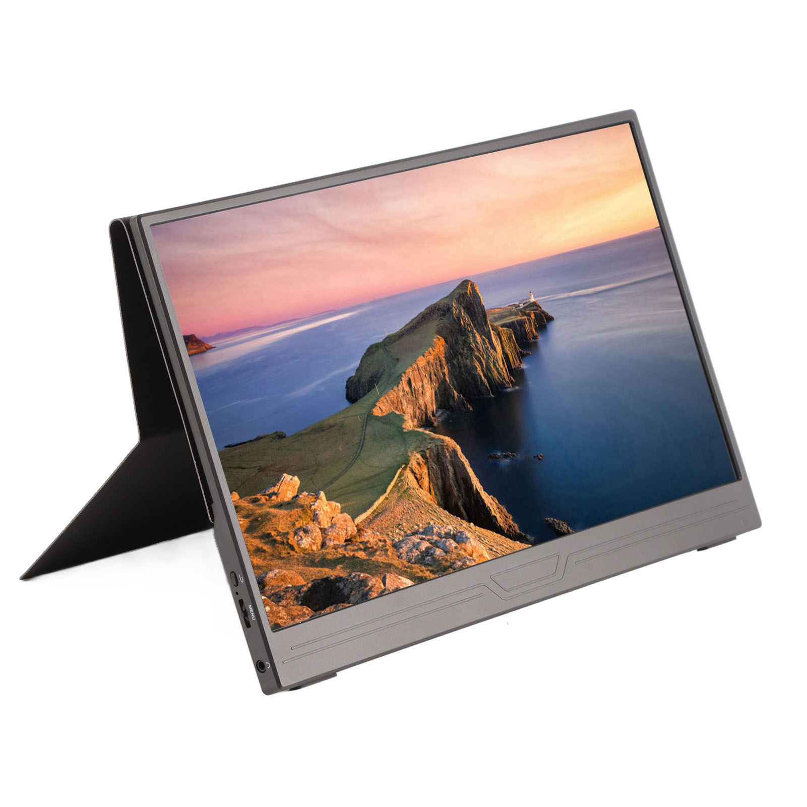 14in FHD Computer Display 1080P 178° IPS Portable Monitor With HD Multimedia NEW - Afbeelding 20 van 21