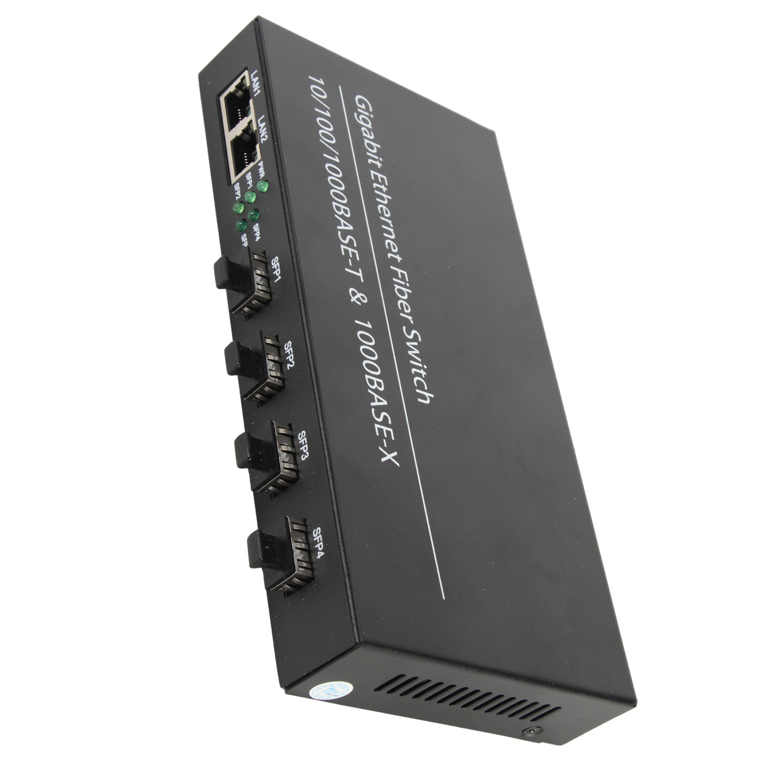 SFP Ethernet Fiber Switch Up To 120km 4 Optical Port 2 Electrical Port 10 100 DB - Afbeelding 17 van 21