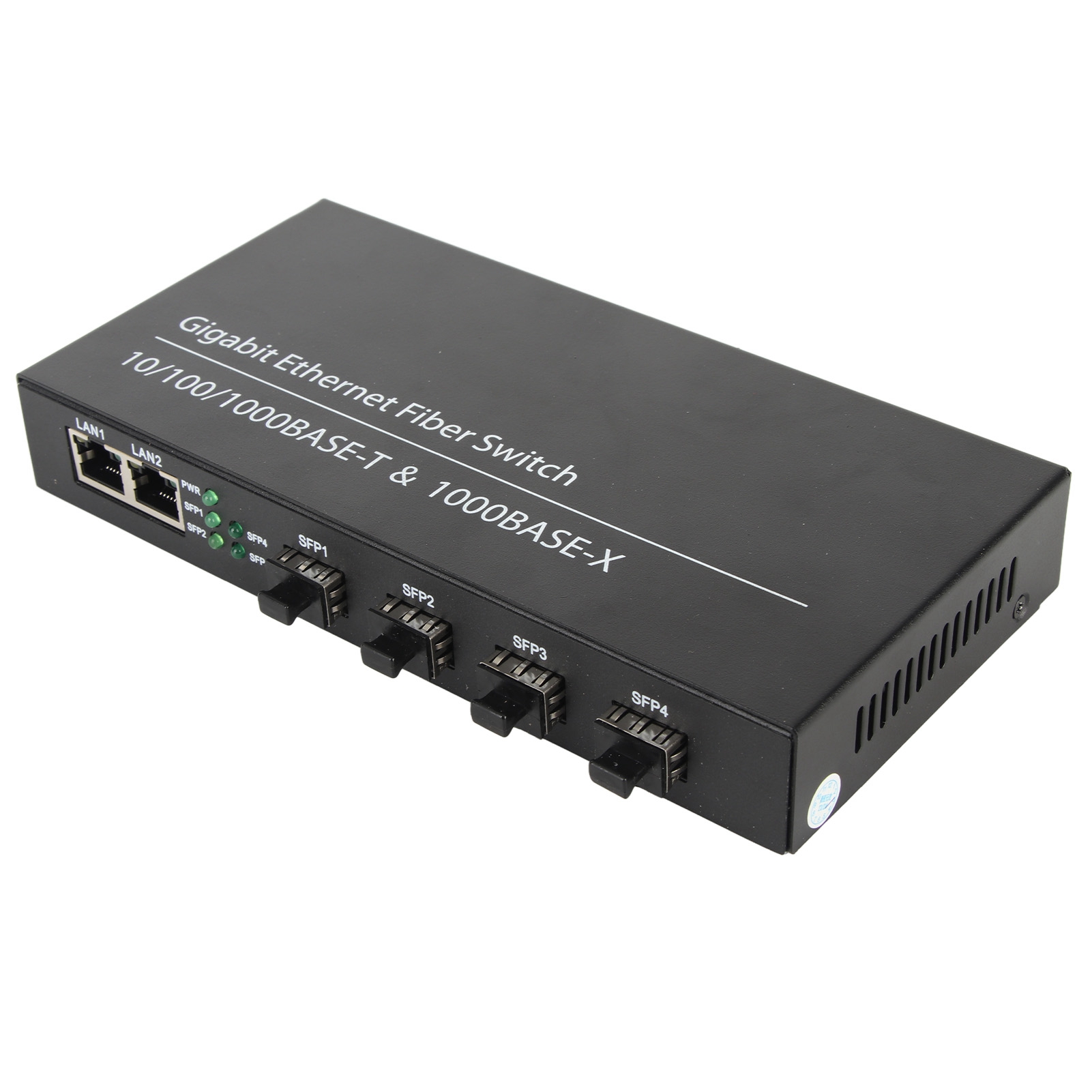SFP Ethernet Fiber Switch Up To 120km 4 Optical Port 2 Electrical Port 10 100 DB - Afbeelding 16 van 21
