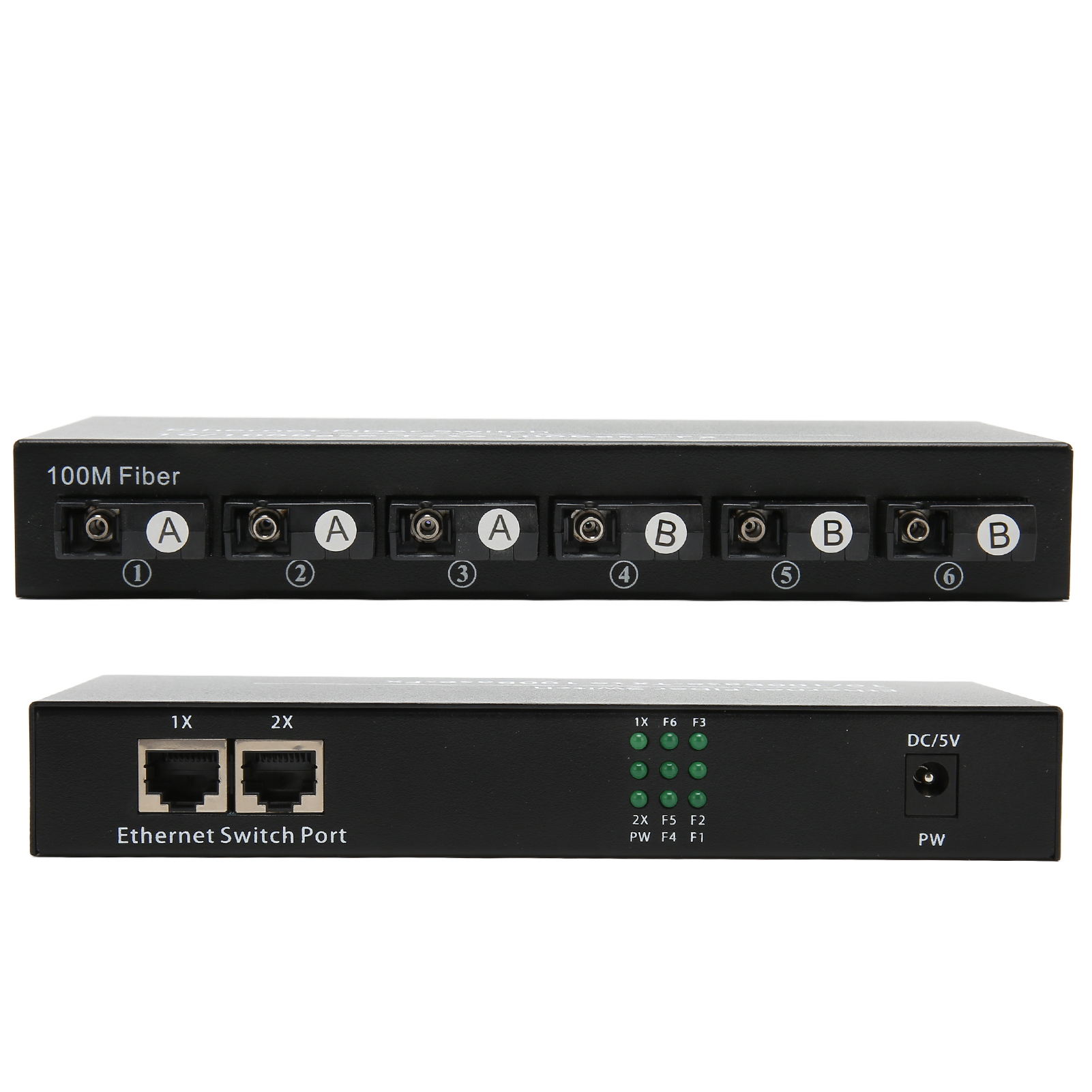 Tx1310nm RX1550nm Ethernet Fiber Switch 6 Optical Port 2 Electrical Port Up T DB - Photo 17/18