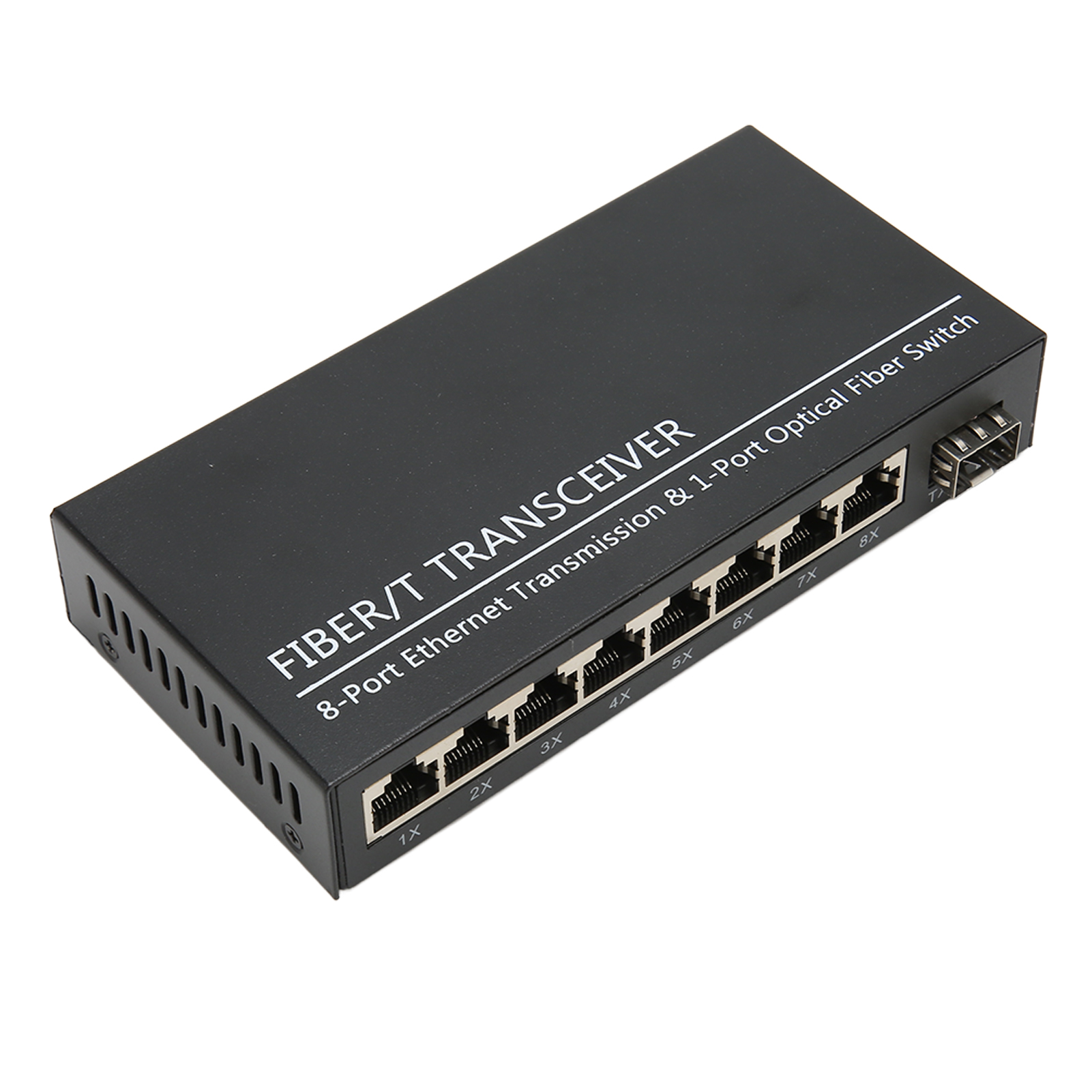 Ethernet Fiber Media Converter 1 Optical Port 8 Electrical Port 10 100M SFP O FY - Afbeelding 27 van 32