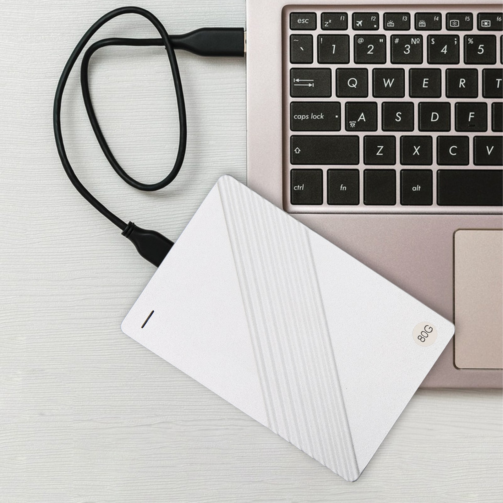 External Hard Drive Ultrathin 2.5in USB 3.0 Plug And Play Mobile Hard Disk F SAL - Afbeelding 24 van 52