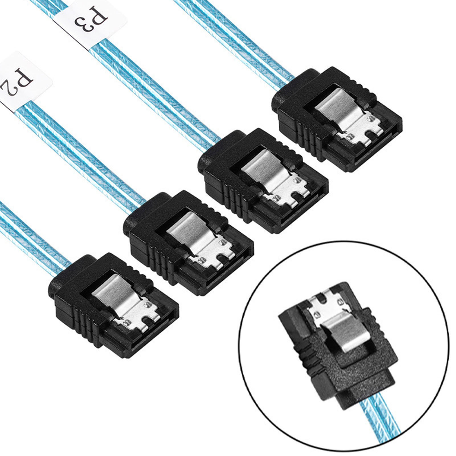 Mini SAS To 4 Cable 7Pin 12Gbps Tinplated Copper Gold Plated Contactor S FY - Afbeelding 23 van 28