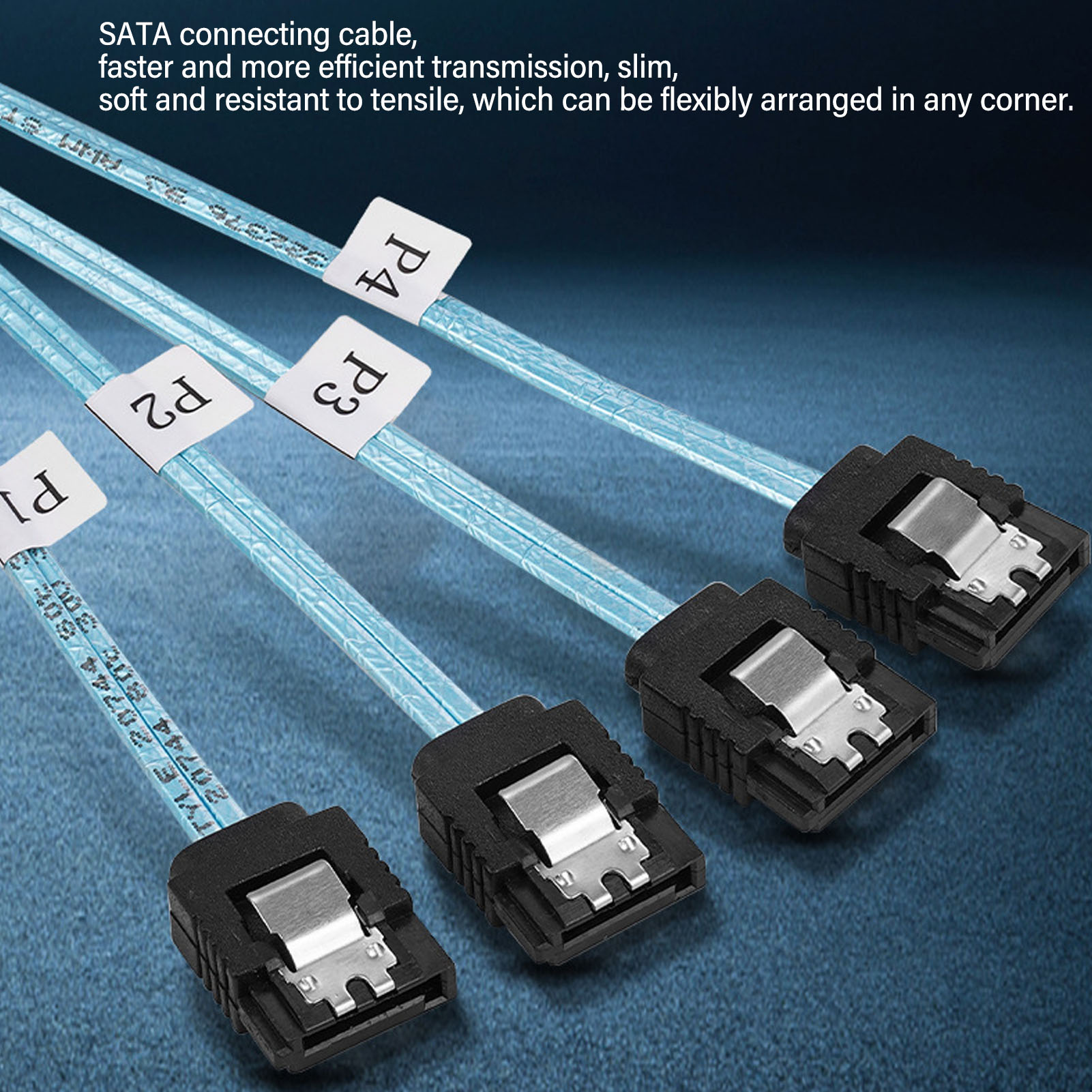 Mini SAS To 4 Cable 7Pin 12Gbps Tinplated Copper Gold Plated Contactor S FY - Afbeelding 25 van 28
