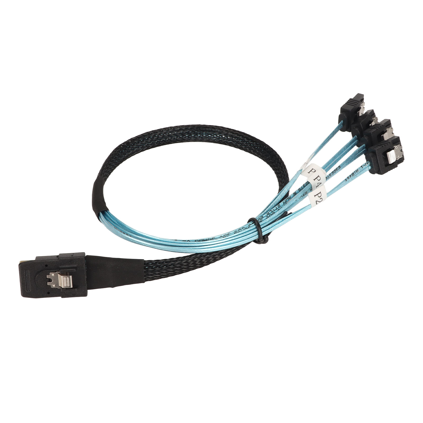 Mini SAS To 4 Cable 7Pin 12Gbps Tinplated Copper Gold Plated Contactor S FY - Afbeelding 28 van 28
