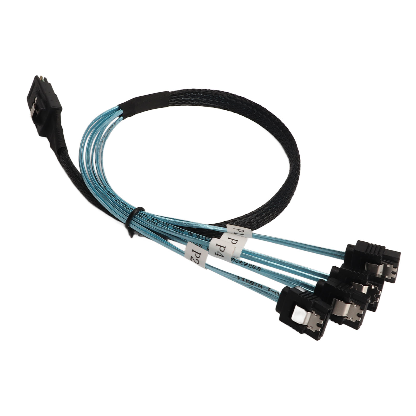 Mini SAS To 4 Cable 7Pin 12Gbps Tinplated Copper Gold Plated Contactor S FY - Afbeelding 24 van 28