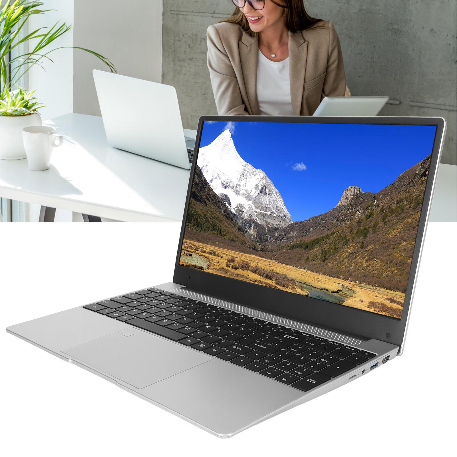 15.6in Laptop 16GB RAM Quad Core 11th Gen N5095 Processor HD Laptop With Fin NEW - Imagen 27 de 27