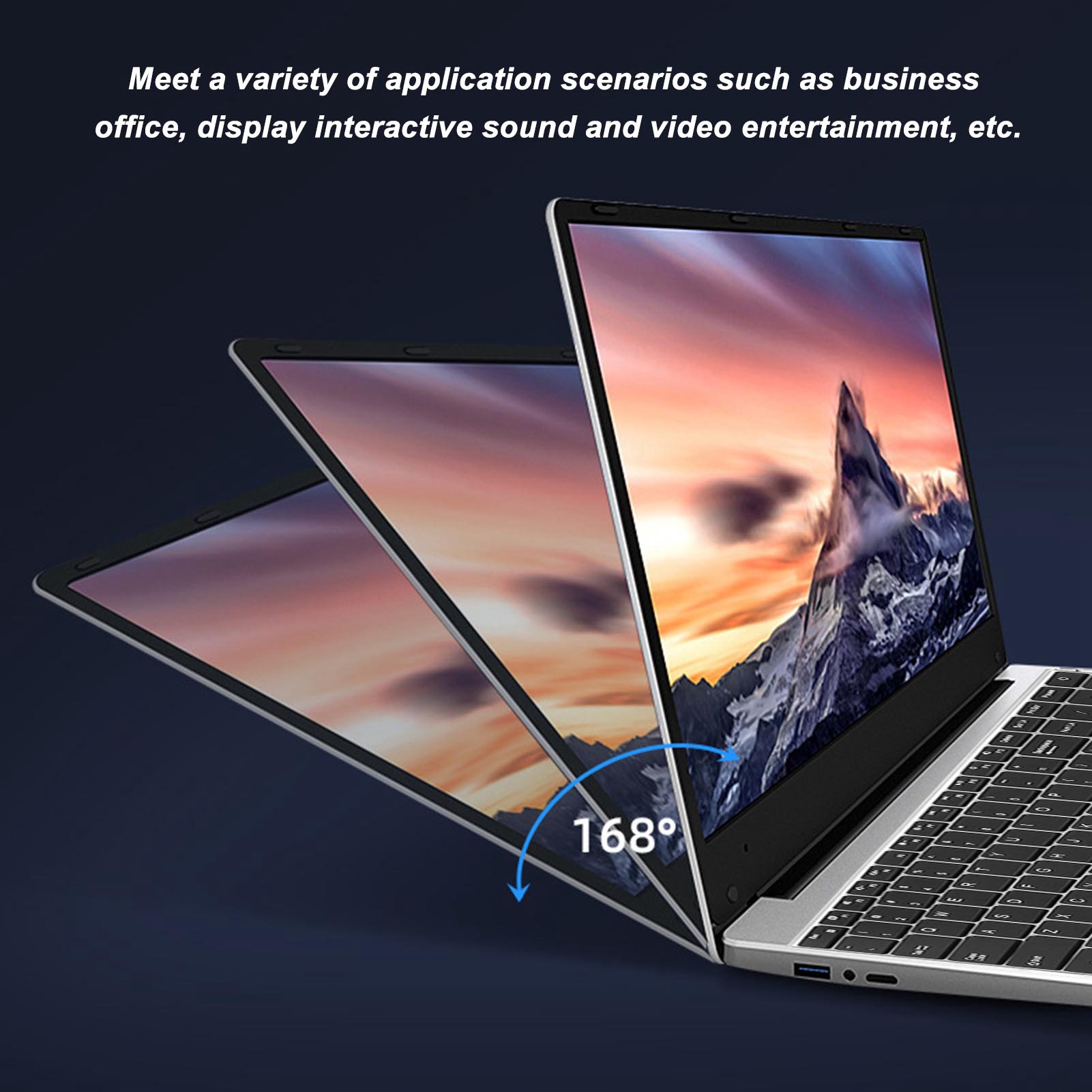 15.6in Laptop 16GB RAM Quad Core 11th Gen N5095 Processor HD Laptop With Fin NEW - Imagen 18 de 27