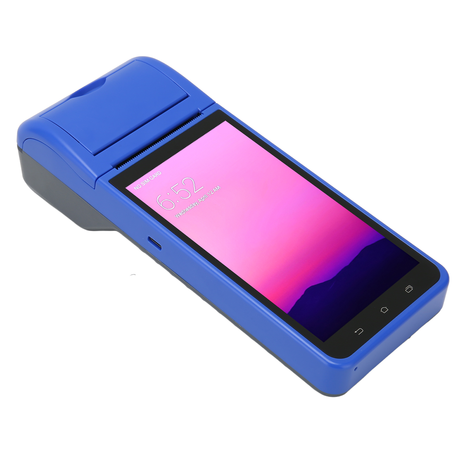POS Receipt Printer 5.5in Touch Screen 2GB RAM 32GB ROM 4G LTE WiFi 58mm Ther FY - Afbeelding 31 van 33