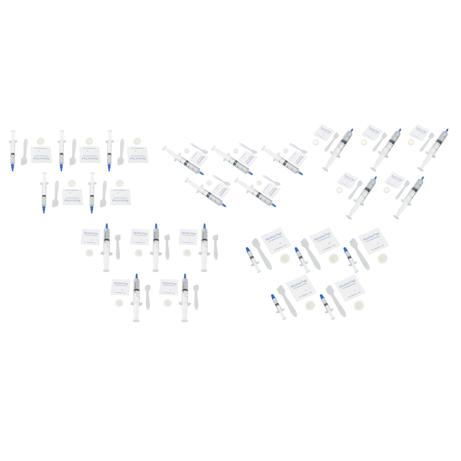 5x Thermal Paste 3.2W/m.k Metal Free Safe Strong Adhesion Thermal Conductive FY - Afbeelding 35 van 37