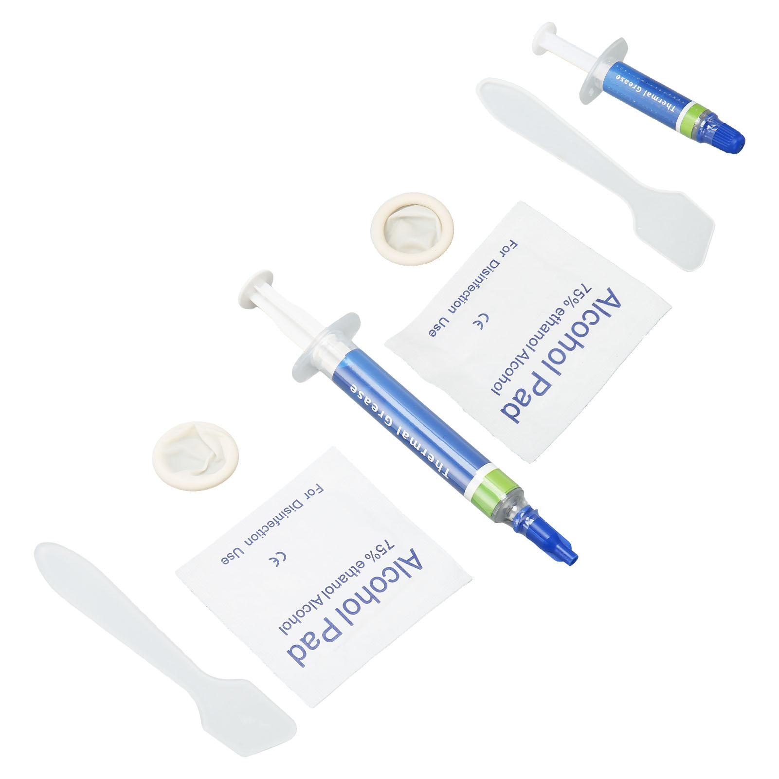 5x Thermal Paste 4.55W/m.k Metal Free Safe Strong Adhesion Thermal Conductive CB - Afbeelding 28 van 28
