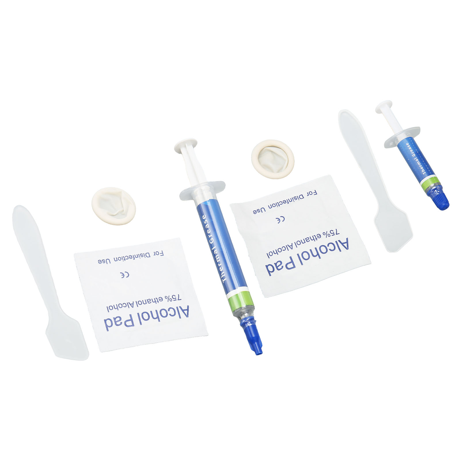 5x Thermal Paste 4.55W/m.k Metal Free Safe Strong Adhesion Thermal Conductive FY - Afbeelding 25 van 28