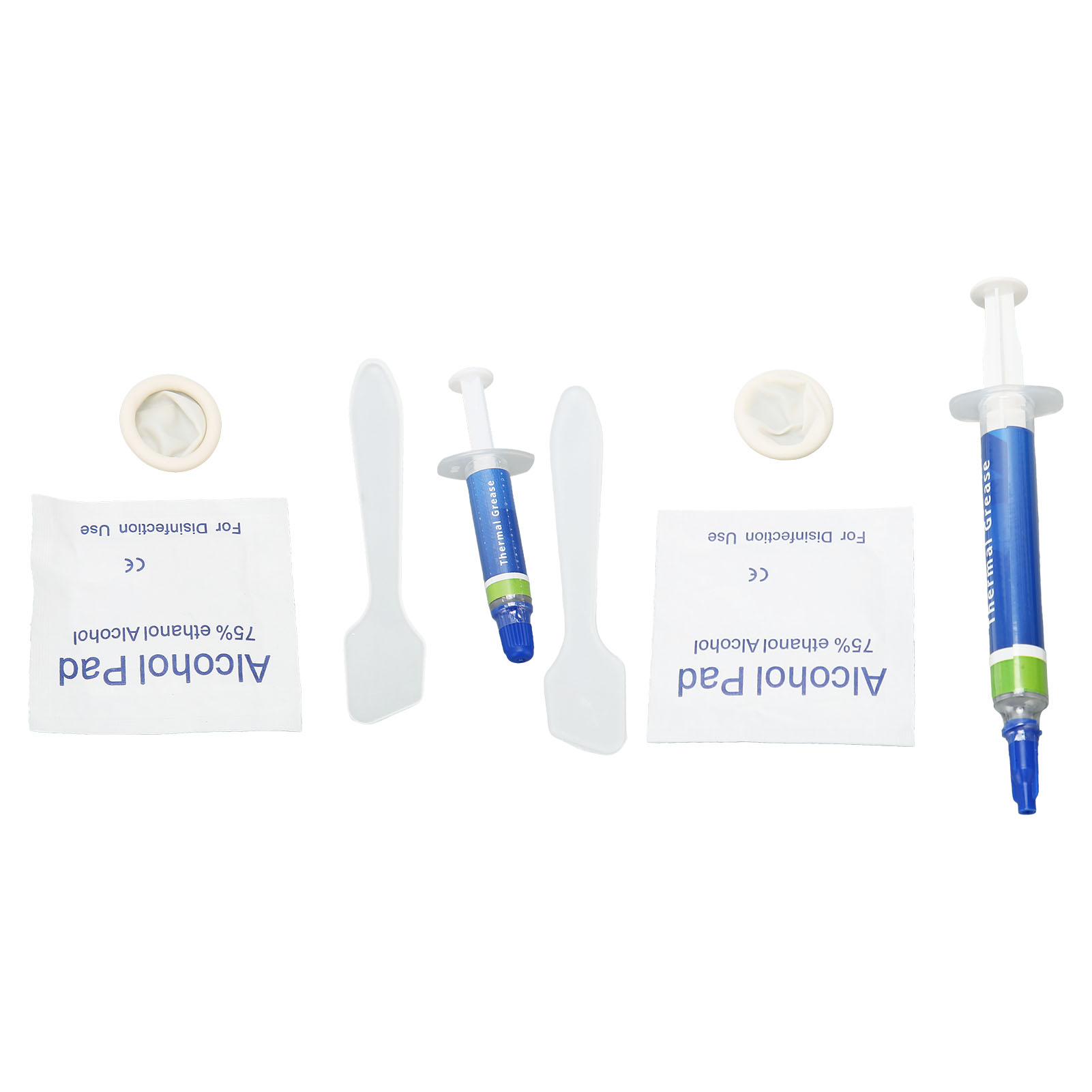 5x Thermal Paste 4.55W/m.k Metal Free Safe Strong Adhesion Thermal Conductive FY - Afbeelding 27 van 28