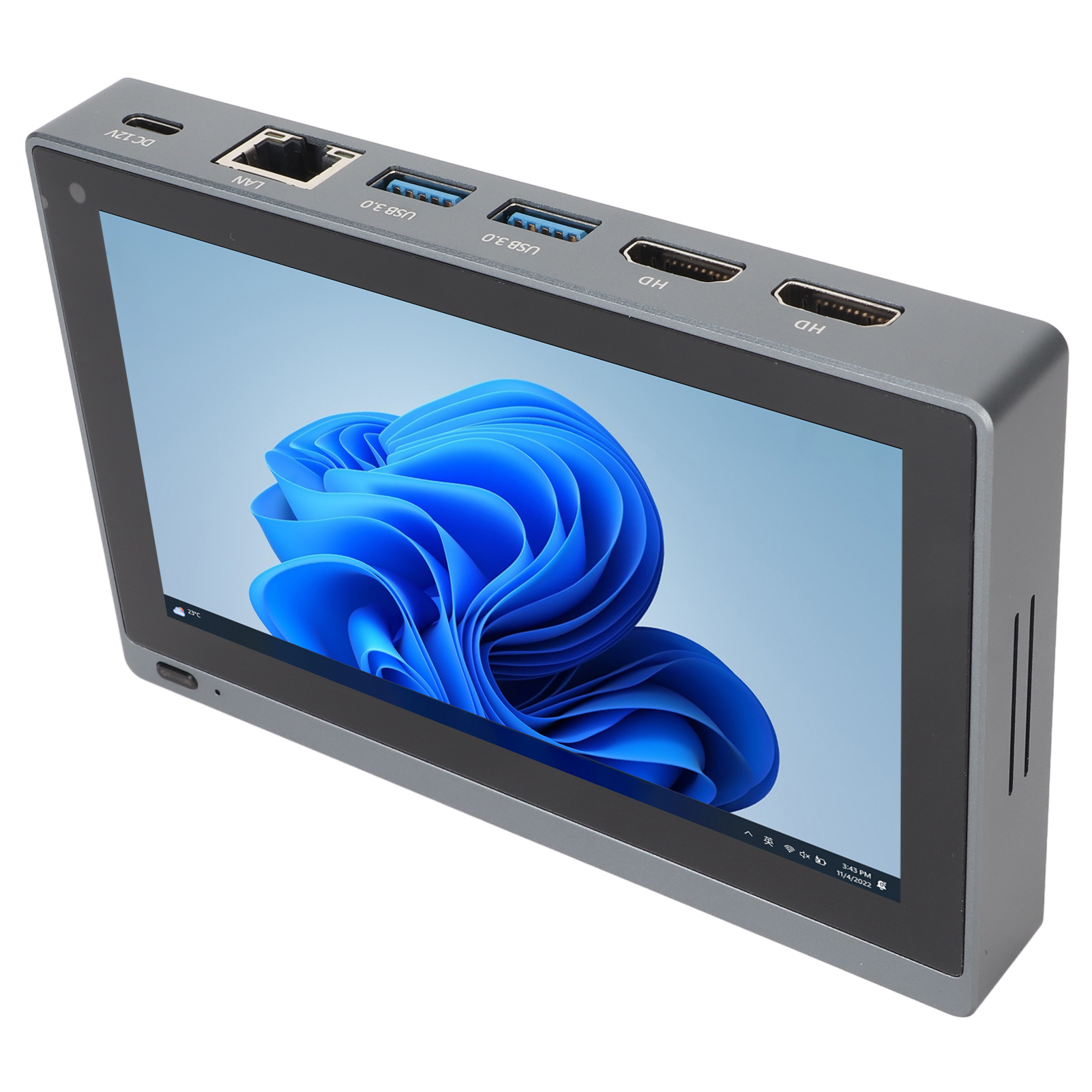 Mini PC With 5.5in Touch Screen For Windo-ws 11 8GB 128GB 2.4GHZ 5.0Ghz WiFi NEW - Afbeelding 18 van 21