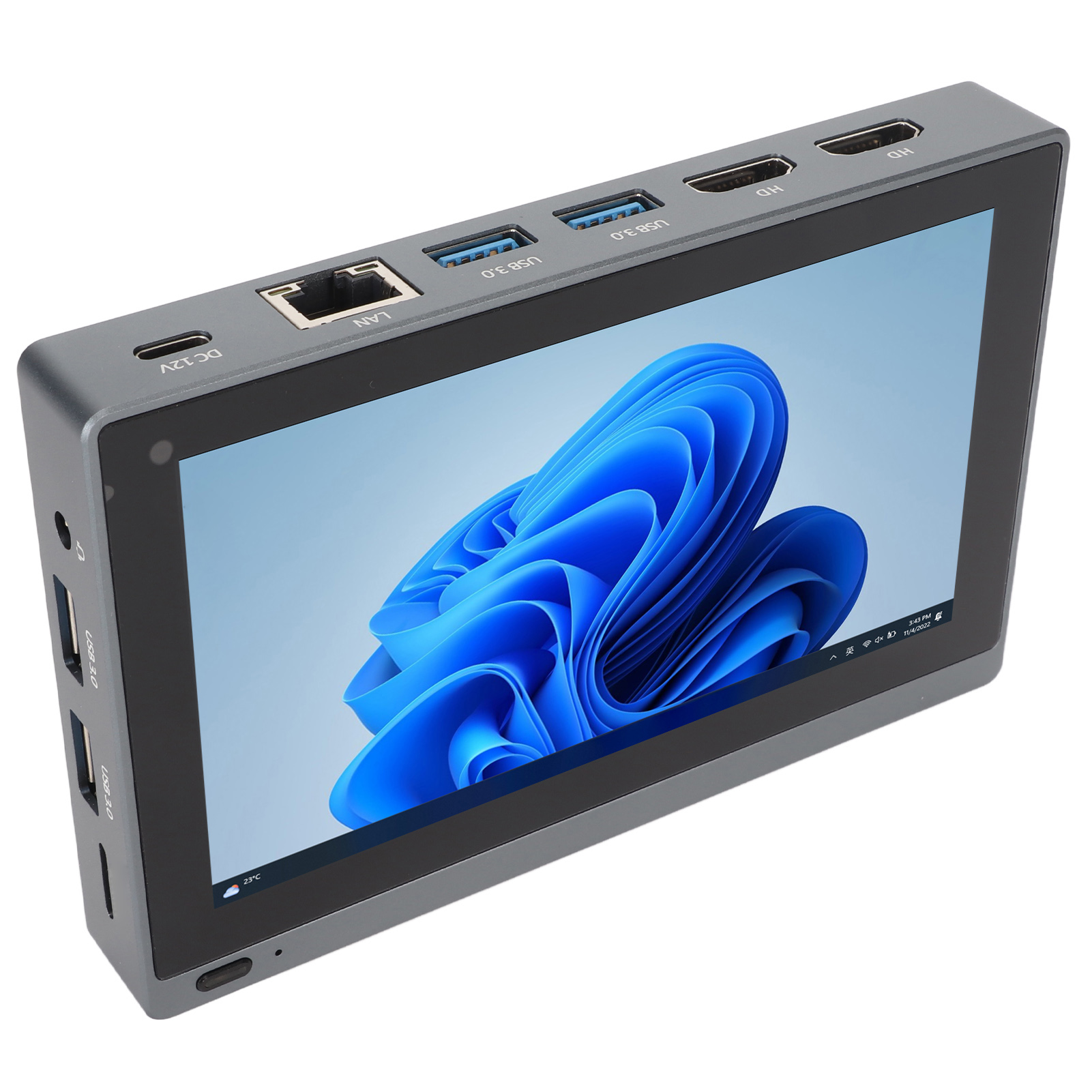 Mini PC With 5.5in Touch Screen For Windo-ws 11 8GB 128GB 2.4GHZ 5.0Ghz WiFi NEW - Afbeelding 15 van 21