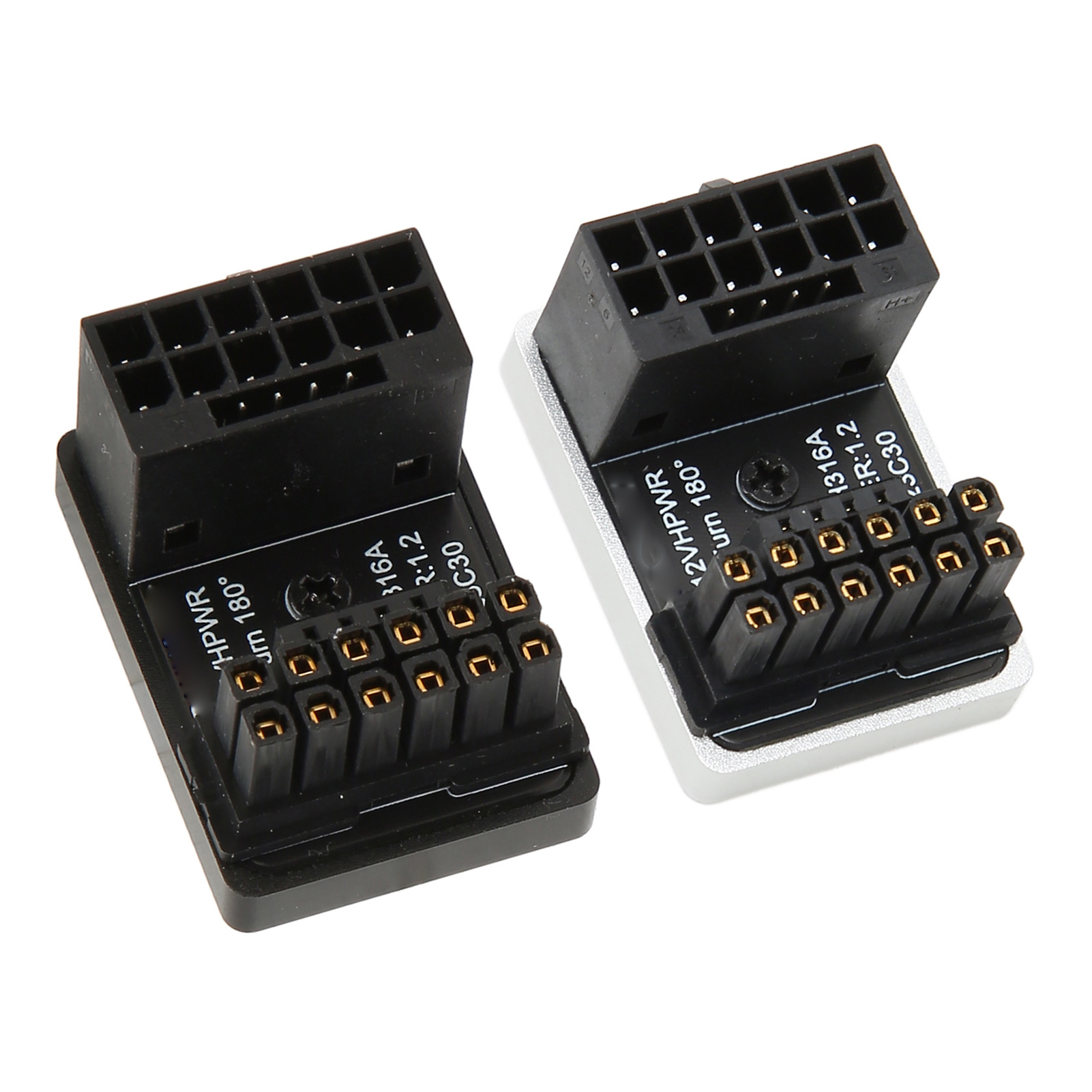 GPU PCIe Connector 600W 12V HPWR 16P To 16P Male To Female 180° GPU Power Ada CB - Afbeelding 29 van 30
