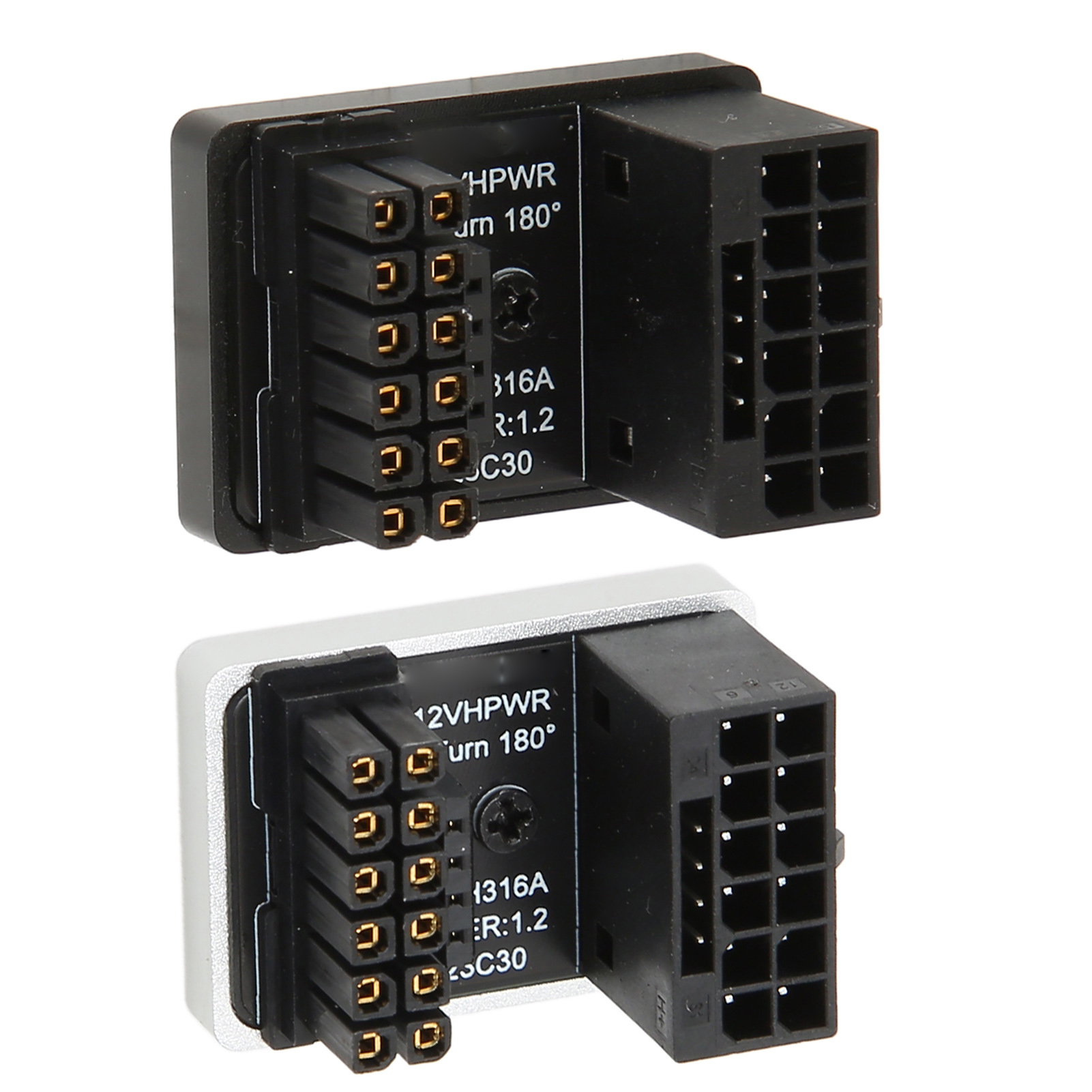 GPU PCIe Connector 600W 12V HPWR 16P To 16P Male To Female 180° GPU Power Ada FY - Afbeelding 26 van 30