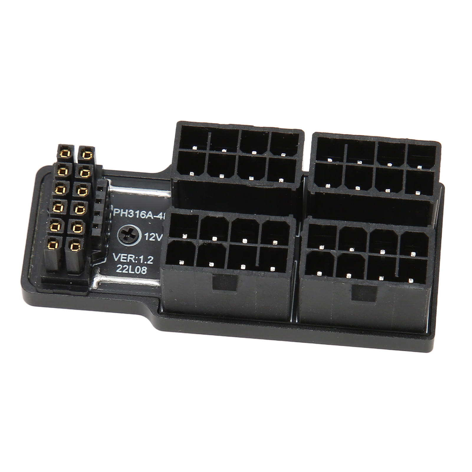 GPU Power Adapter Board 180° 4x8P To 12VHPWR 12P Plus 4P ATX3.0 PCIe 5.0 GPU FY - Afbeelding 29 van 30