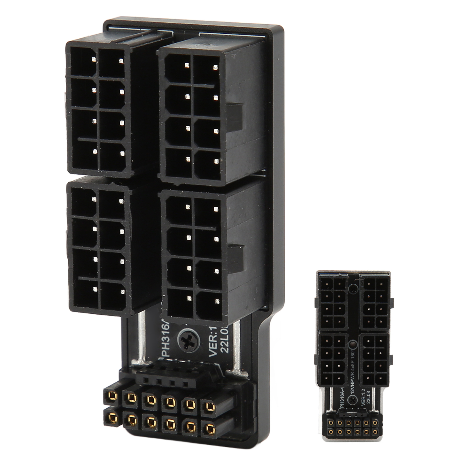 GPU Power Adapter Board 180° 4x8P To 12VHPWR 12P Plus 4P ATX3.0 PCIe 5.0 GPU FY - Afbeelding 25 van 30