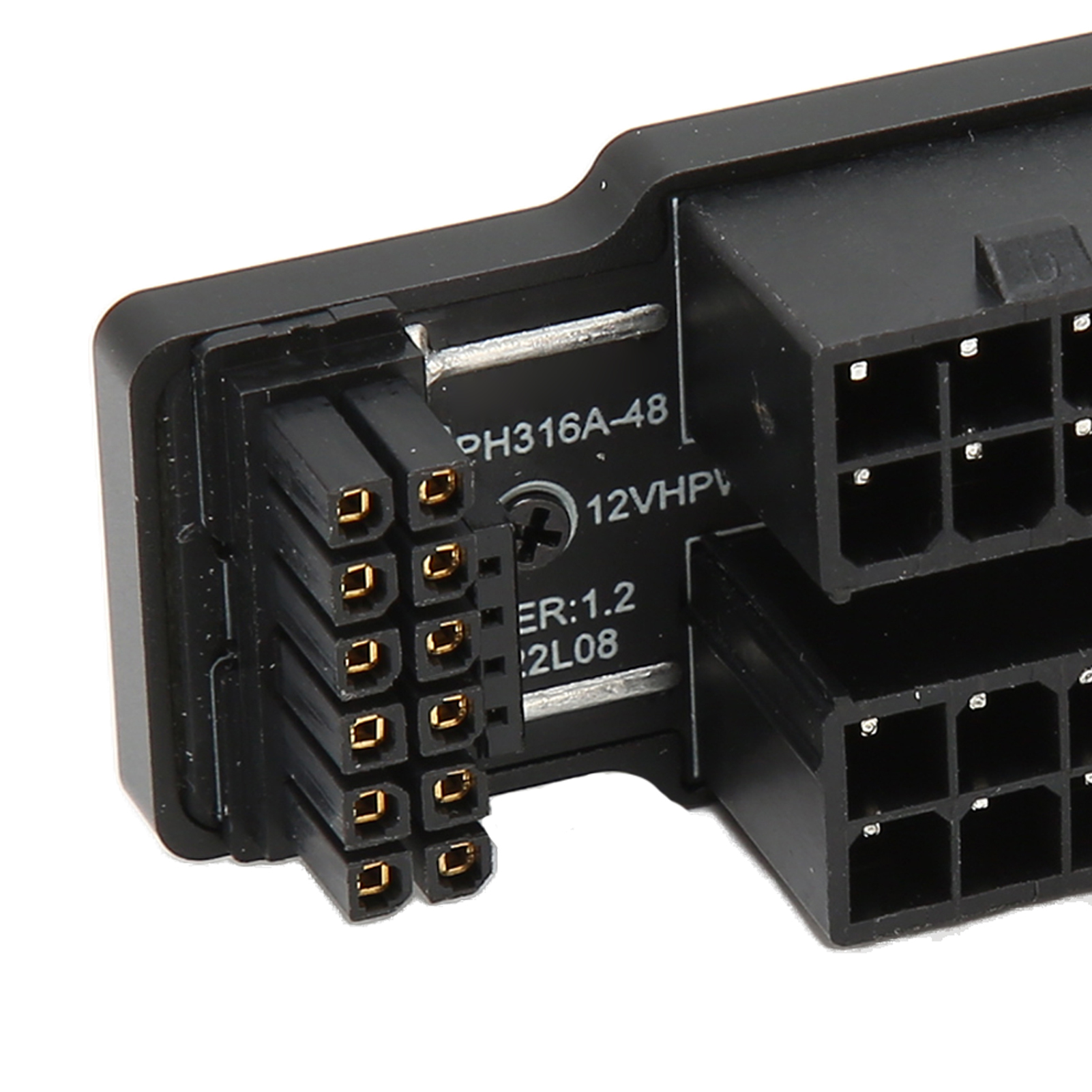 GPU Power Adapter Board 180° 4x8P To 12VHPWR 12P Plus 4P ATX3.0 PCIe 5.0 GPU FY - Afbeelding 30 van 30