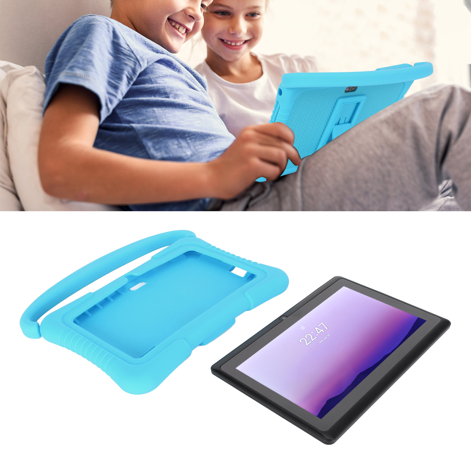7in Kids Tablet 2GB 32GB Quad Core Processor Dual Camera 3D Design Toddler - Picture 14 of 18