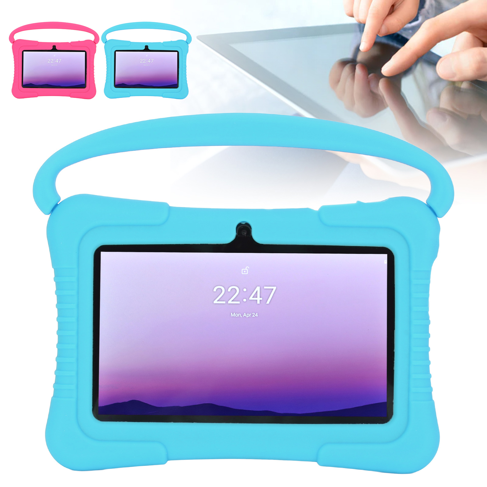 7in Kids Tablet 2GB 32GB Quad Core Processor Dual Camera 3D Design Toddler Kit - Picture 18 of 18
