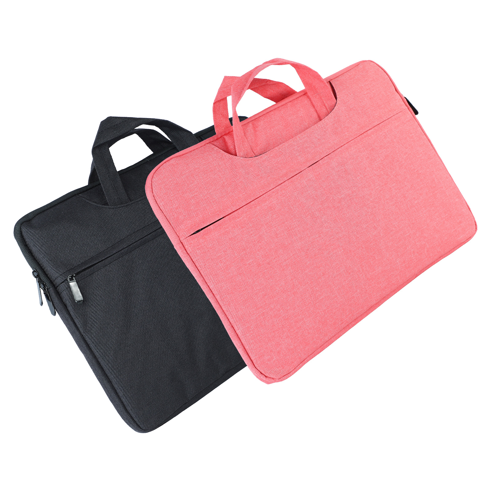 15.6in Laptop Bag Stylish Lightweight Water Resistant Oxford Cloth Slim Compu FY - Afbeelding 24 van 28