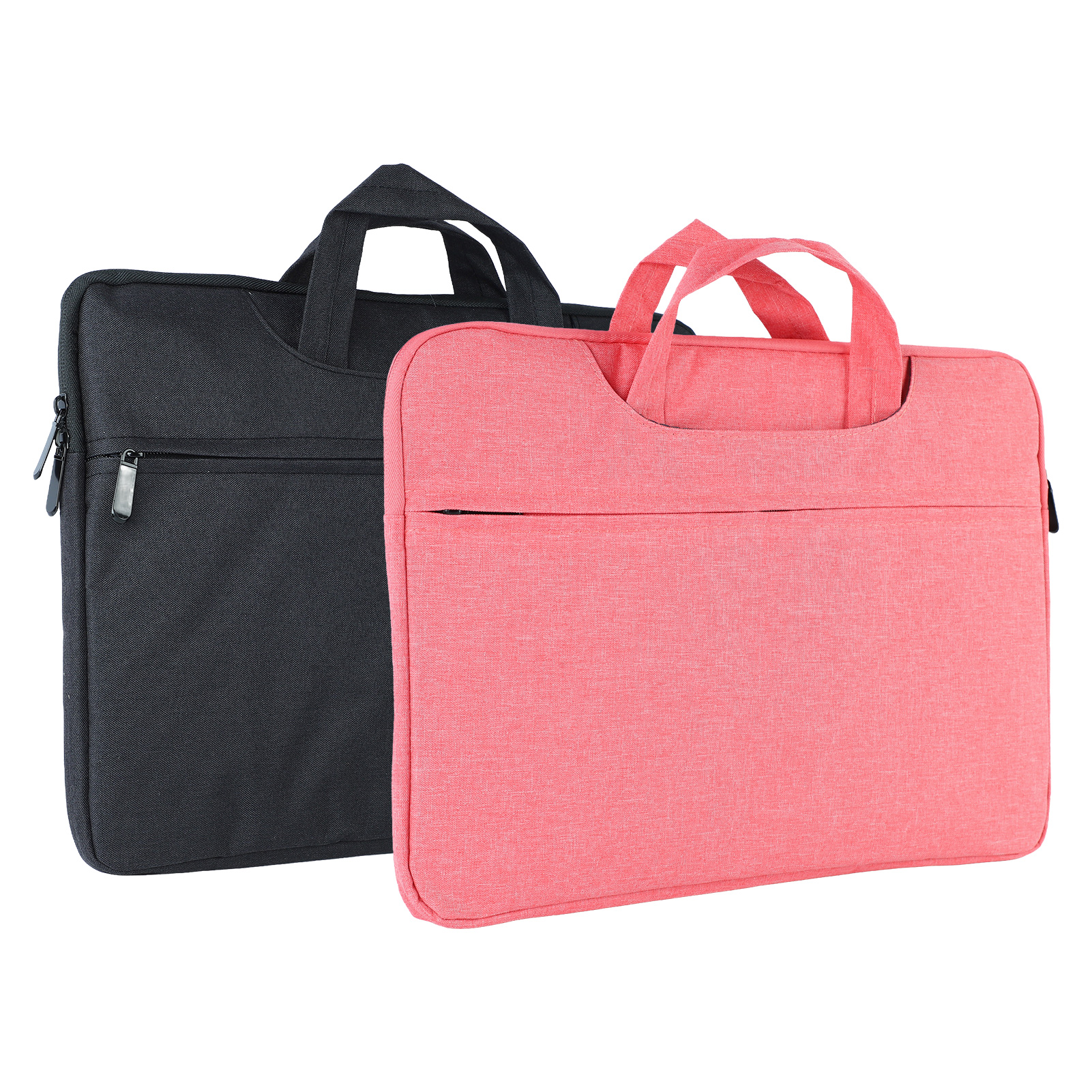 15.6in Laptop Bag Stylish Lightweight Water Resistant Oxford Cloth Slim Compu FY - Afbeelding 23 van 28