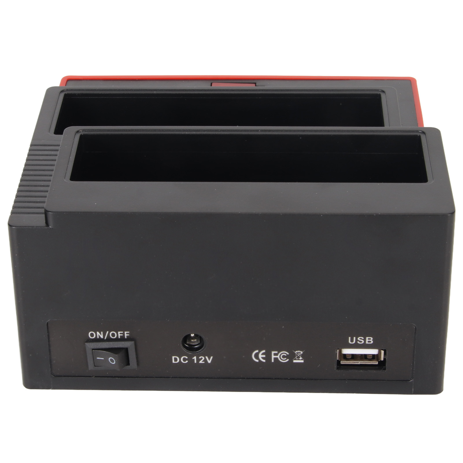 HDD Docking Station Dual Bay 480Mbps USB2.0 To IDE Clone Function Hard D FY - Bild 29 von 32