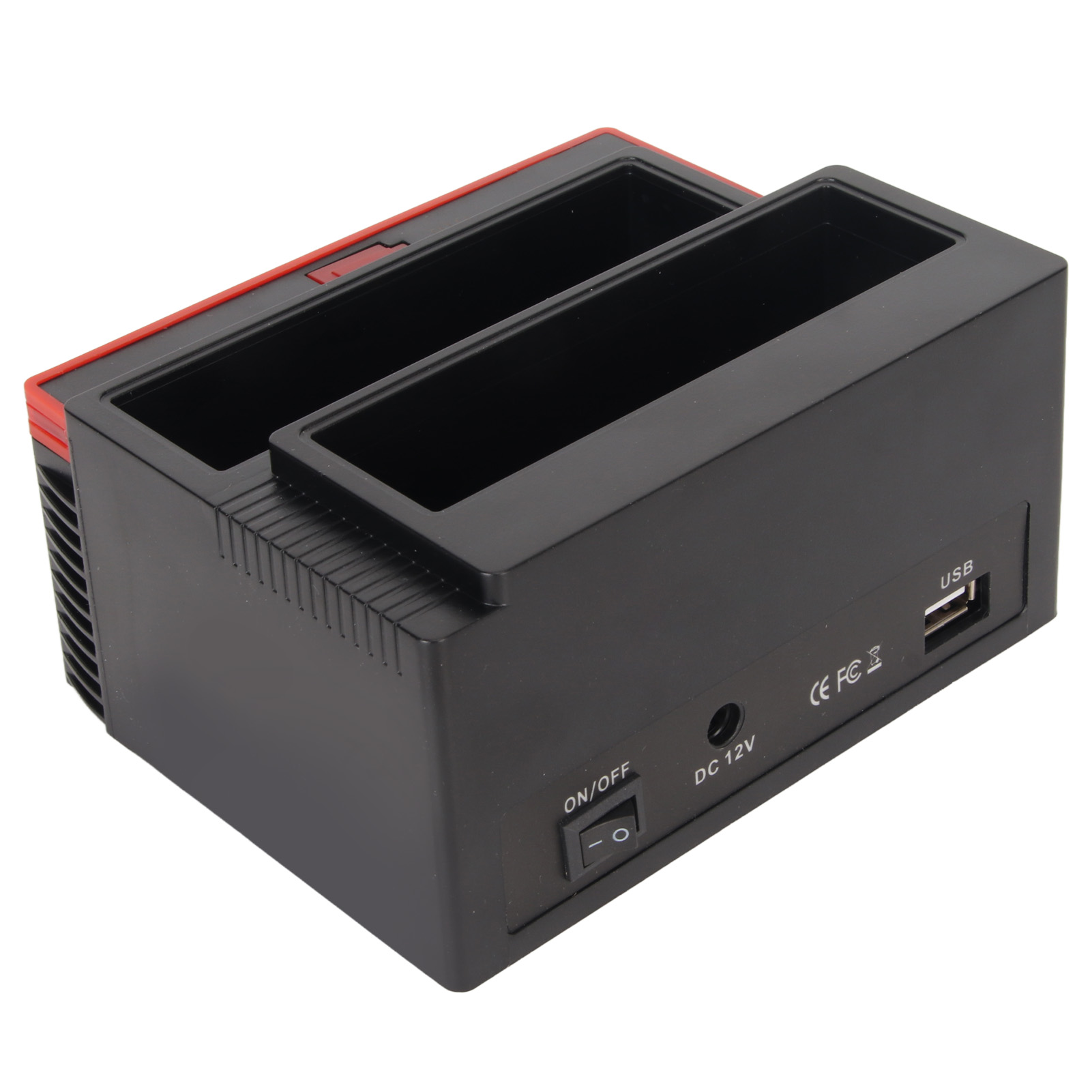 HDD Docking Station Dual Bay 480Mbps USB2.0 To IDE Clone Function Hard D FY - Bild 27 von 32