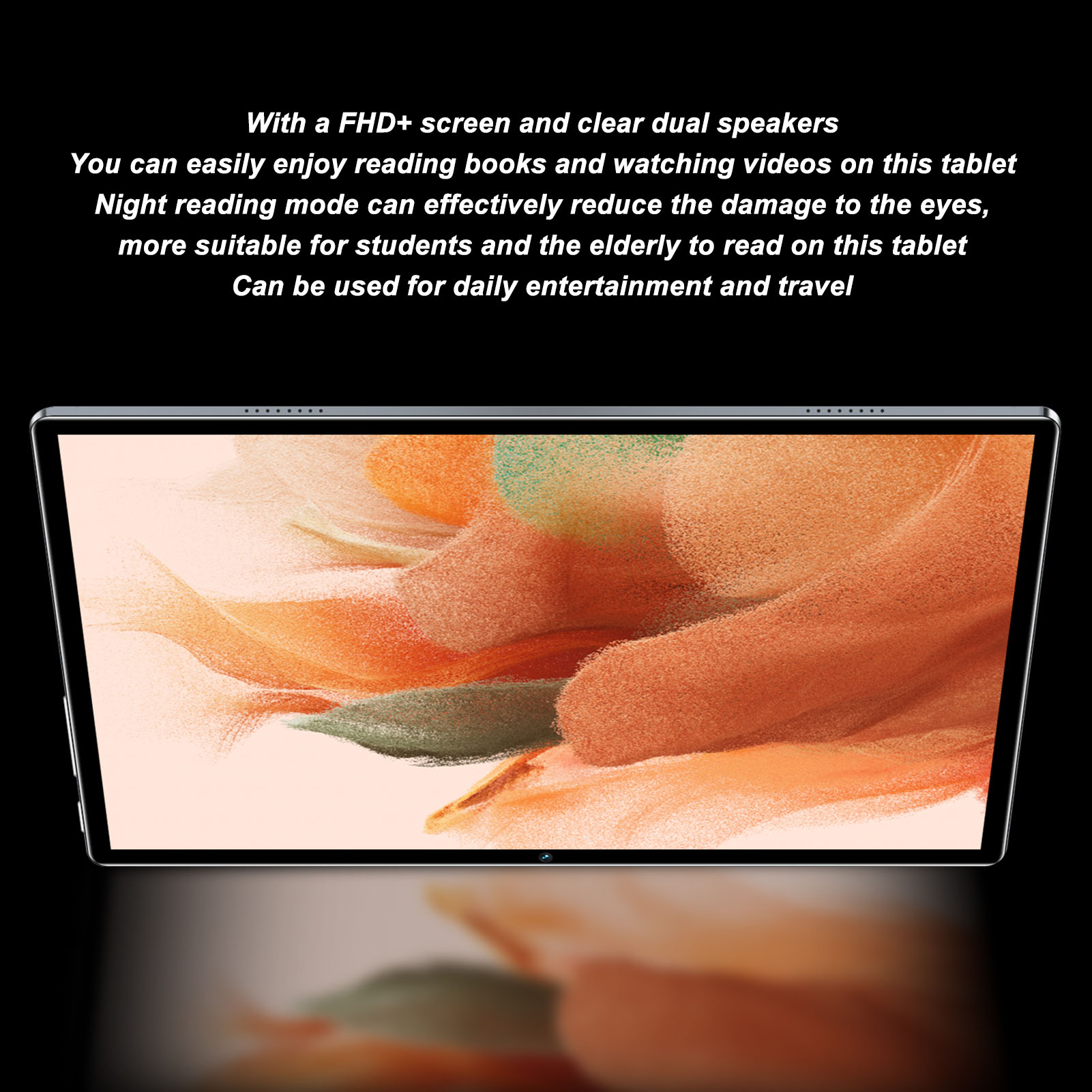 10.1in Tablet For Andr-oid 10.1 8 Core CPU 6GB RAM 128GB ROM 2.4G 5G WIFI 4G CB - Afbeelding 30 van 30