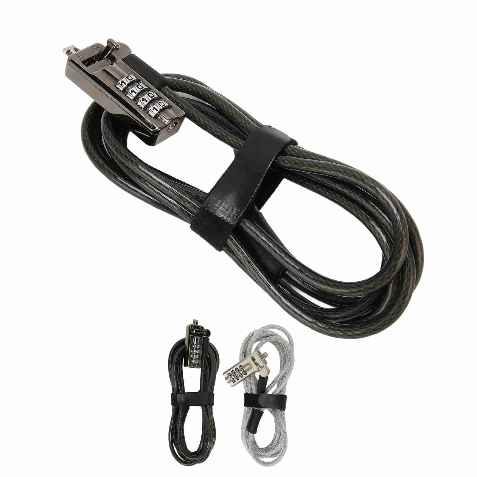 Laptop Cable Lock Theft Deterrent Keyless Lock Laptop Lock Security Cable Wit FY - Afbeelding 24 van 28