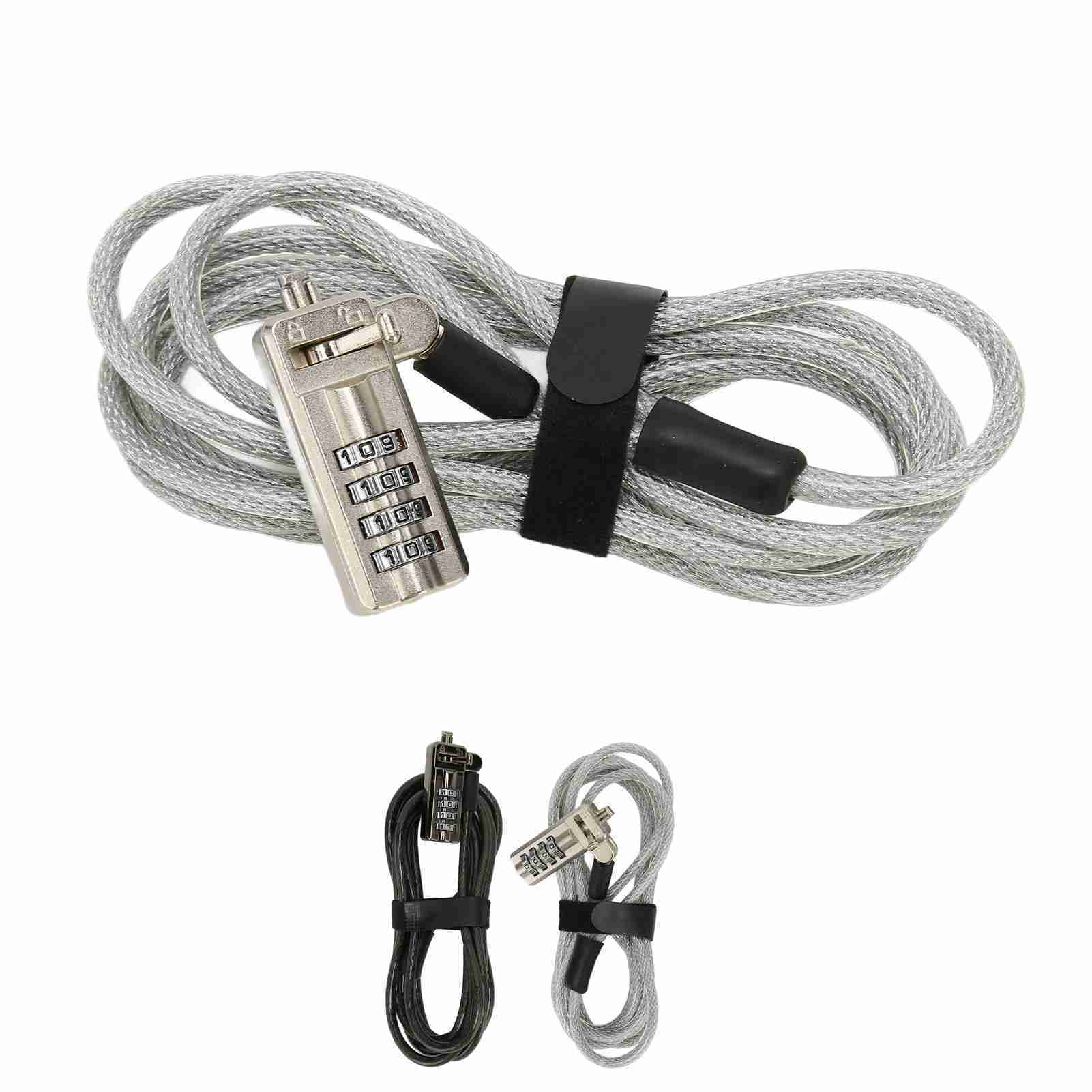 Laptop Cable Lock Theft Deterrent Keyless Lock Laptop Lock Security Cable Wit CB - Afbeelding 27 van 28