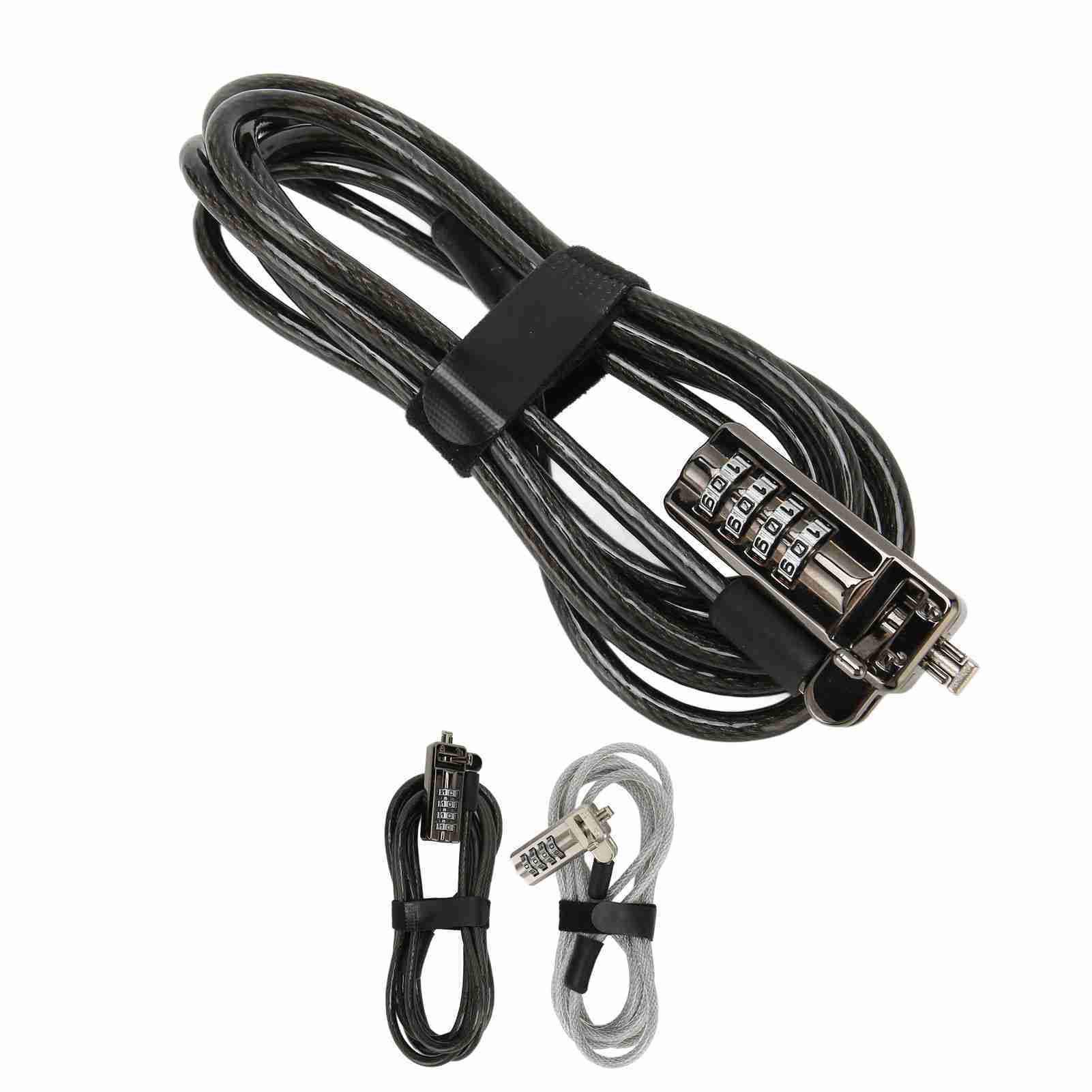 Laptop Cable Lock Theft Deterrent Keyless Lock Laptop Lock Security Cable Wit CB - Afbeelding 25 van 28