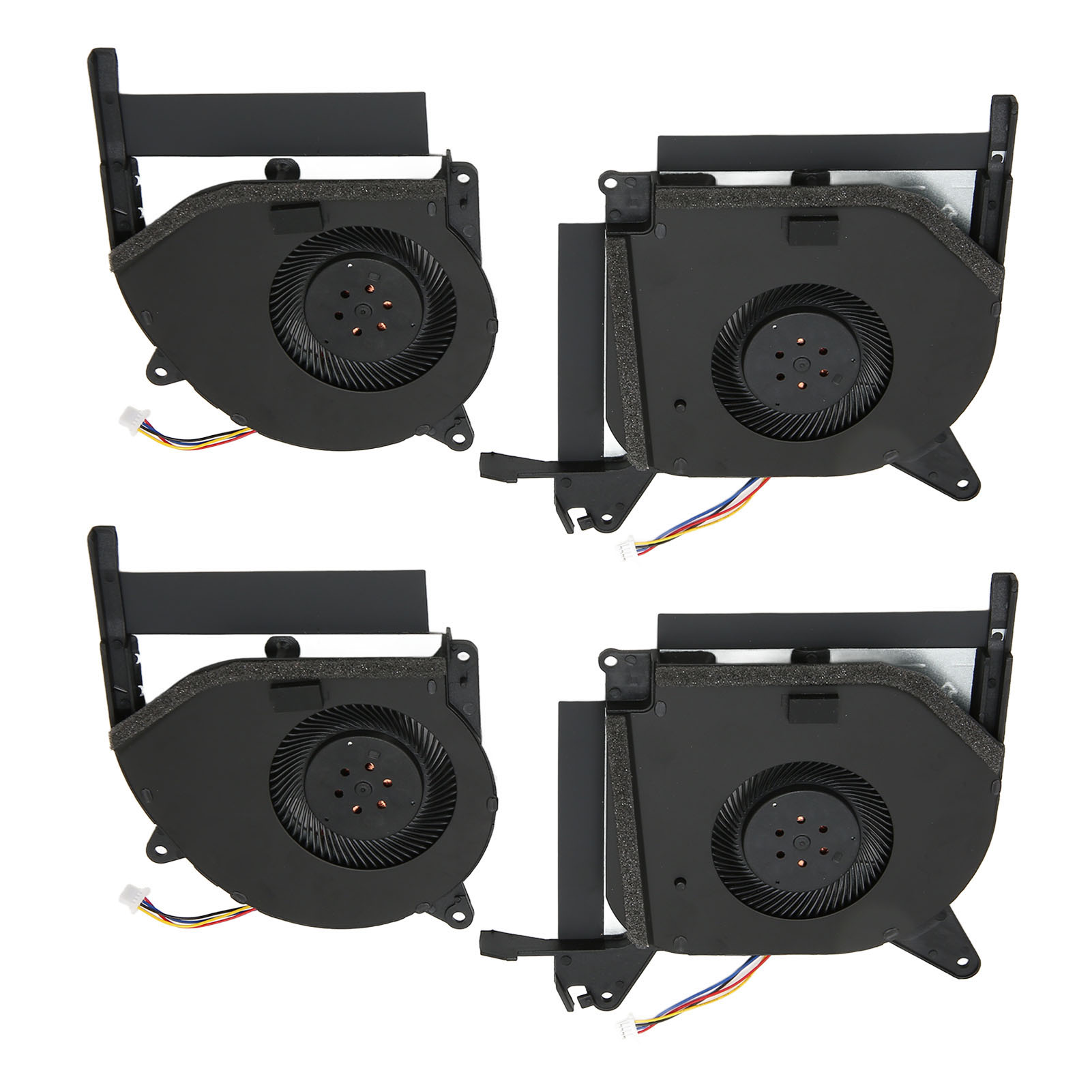 Laptop Cooling Fan ABS Light Weight Easy Mounting 4Pin Cooling Fan For ROG St CB - Afbeelding 24 van 31