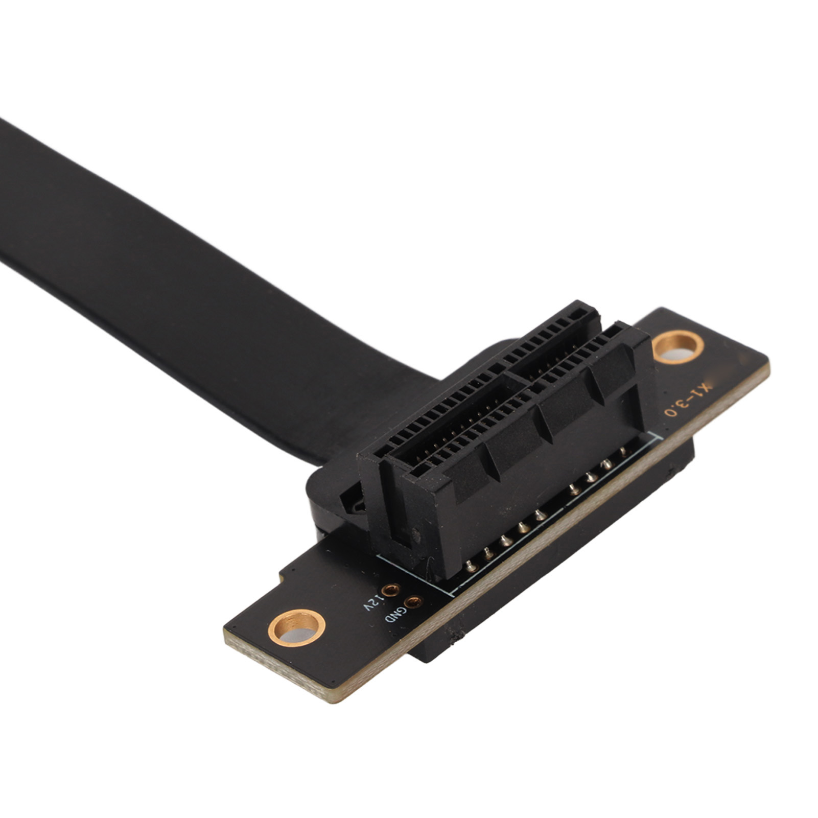 PCIE 3.0 1X Extension Cable Dual 90° Right Angle PCIE 3.0 1X Riser Card Adapt CB - Afbeelding 23 van 34