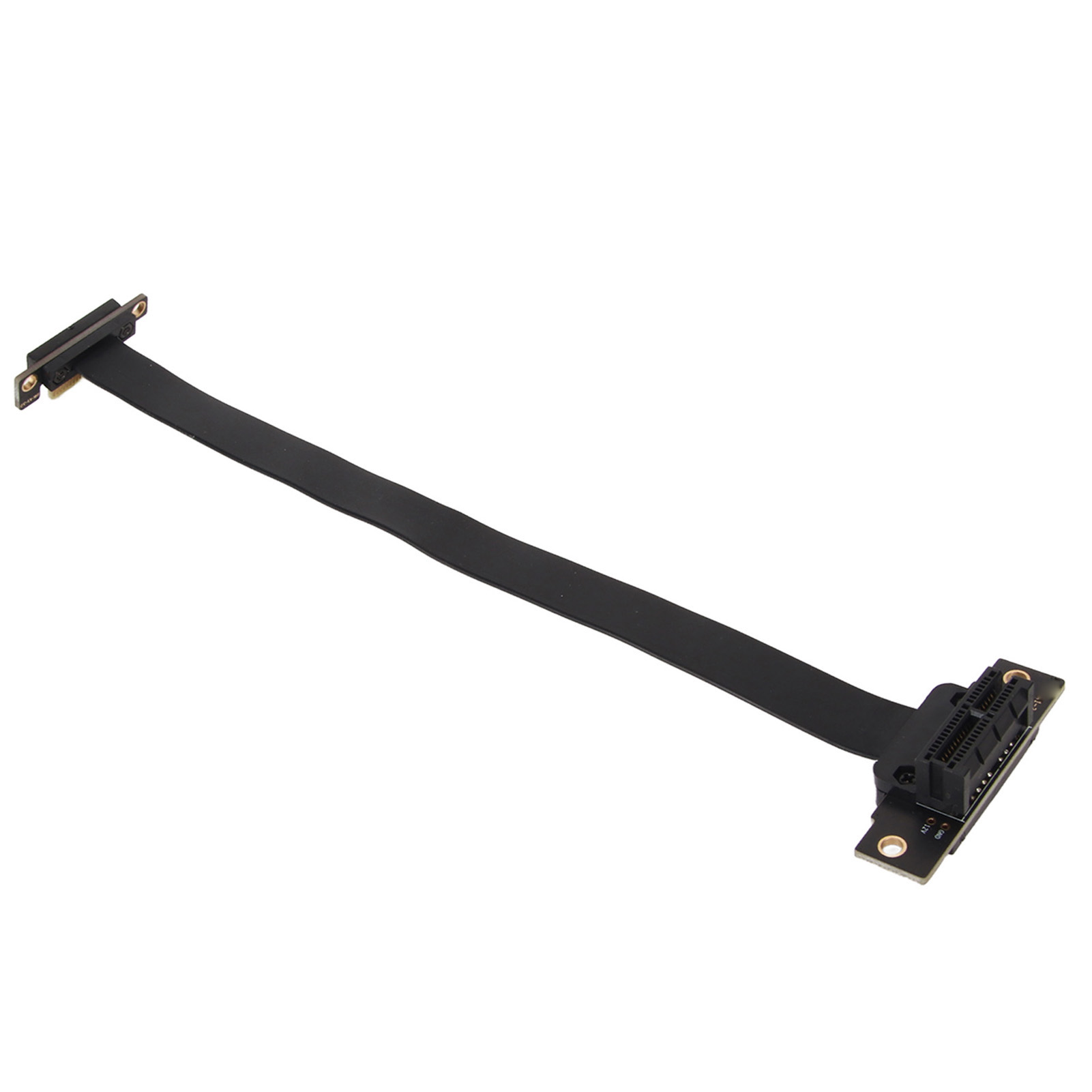 PCIE 3.0 1X Extension Cable Dual 90° Right Angle PCIE 3.0 1X Riser Card Adapt CB - Afbeelding 27 van 34