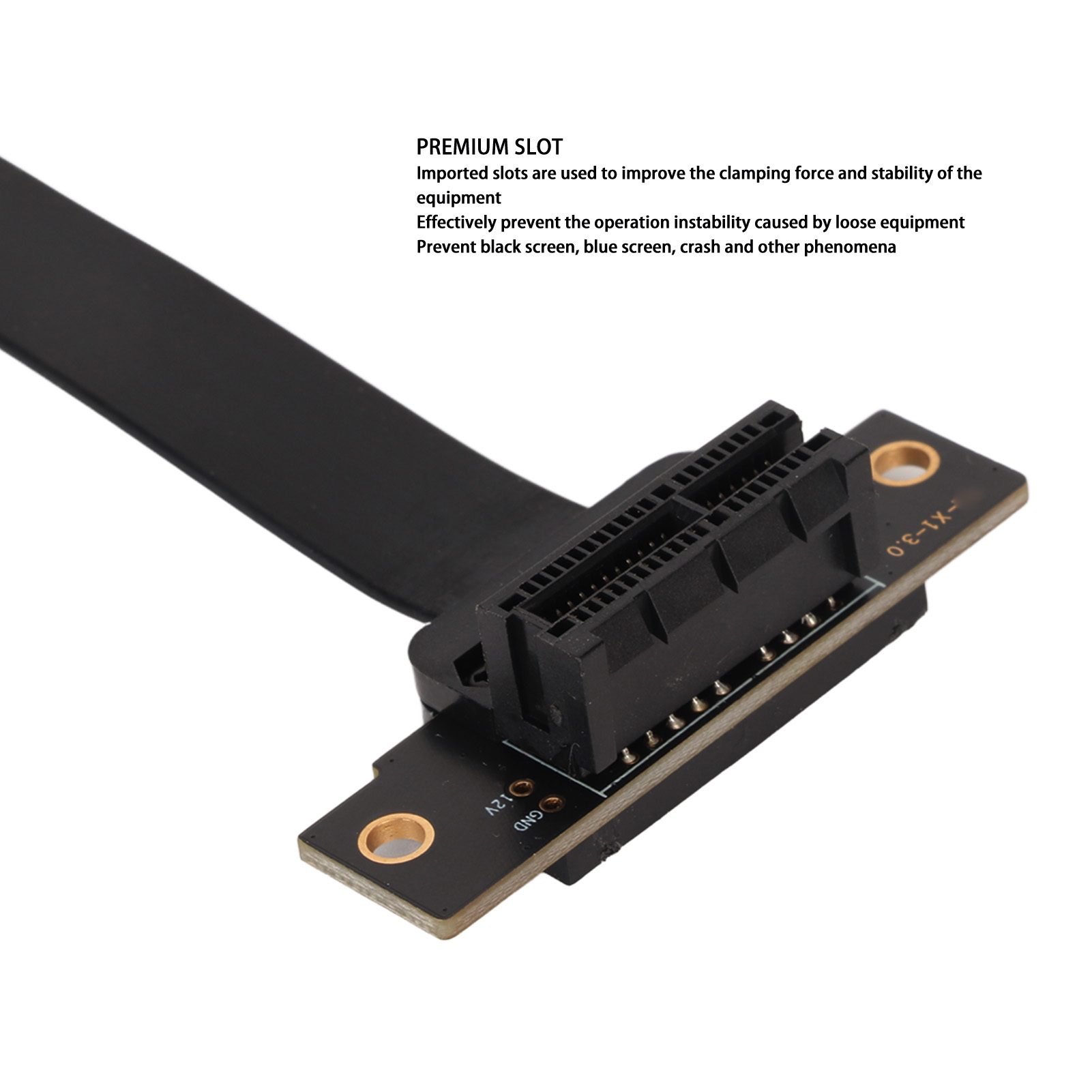 PCIE 3.0 1X Extension Cable Dual 90 Degree Right Angle PCIE 3.0 1X Riser Car NDE - Photo 32/34
