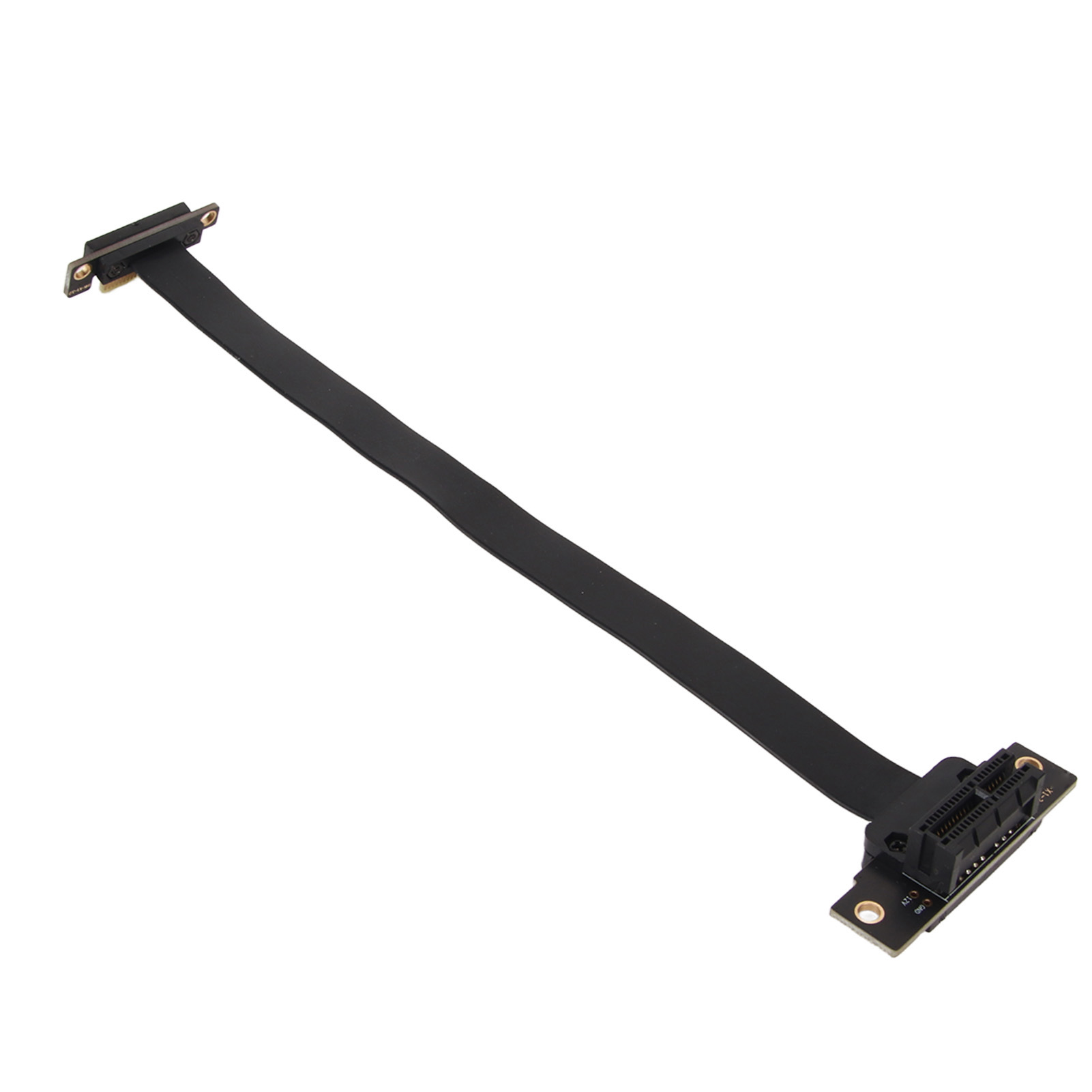 PCIE 3.0 1X Extension Cable Dual 90° Right Angle PCIE 3.0 1X Riser Card Adapt FY - Afbeelding 26 van 34